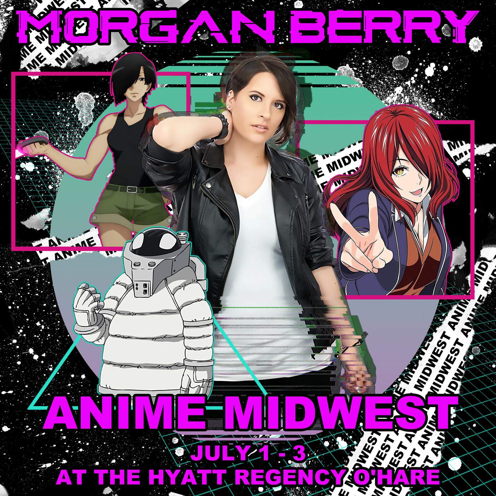 Anime Convention Advertisement: Morgan Berry