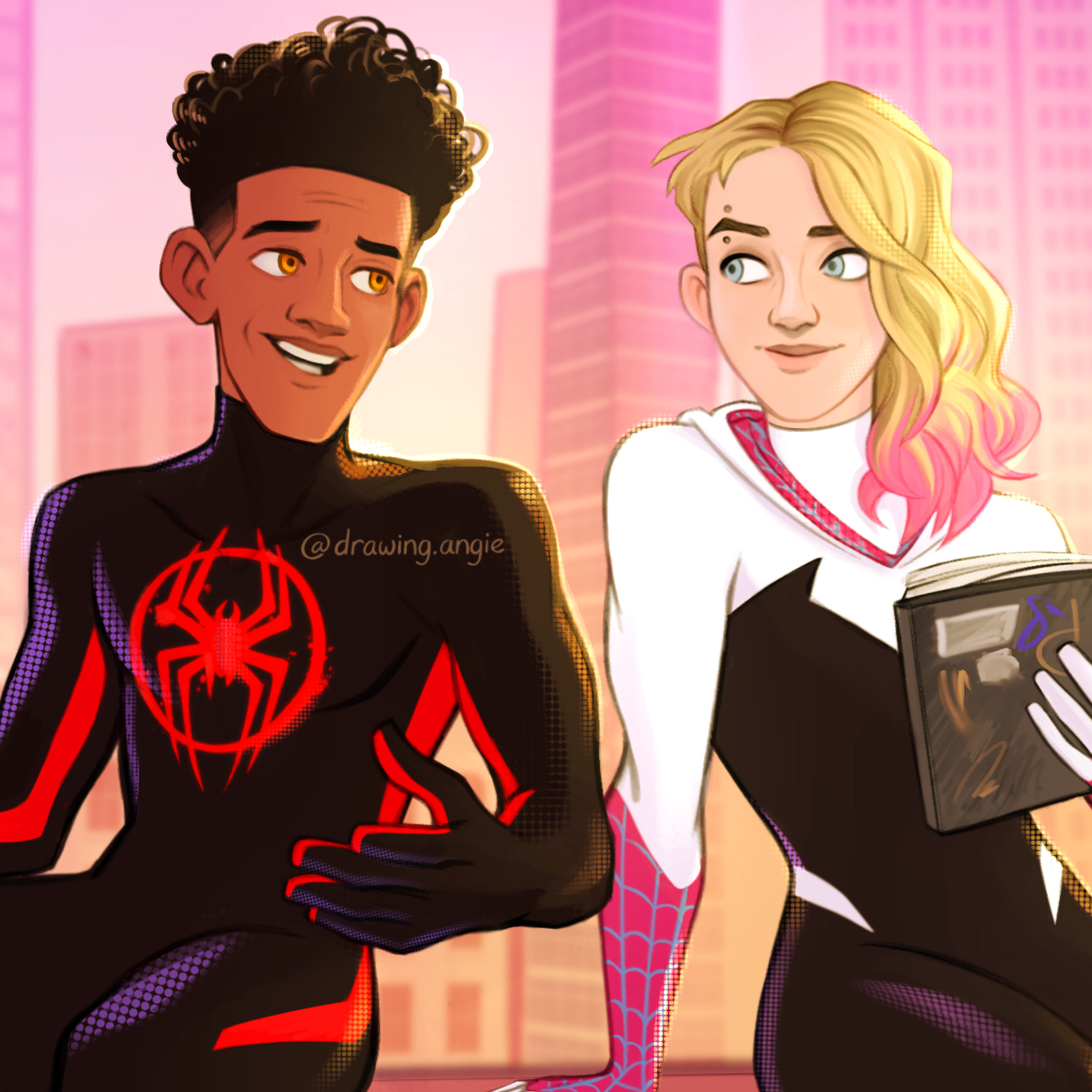 Angela Chiarelli - Across the SpiderVerse Fanart