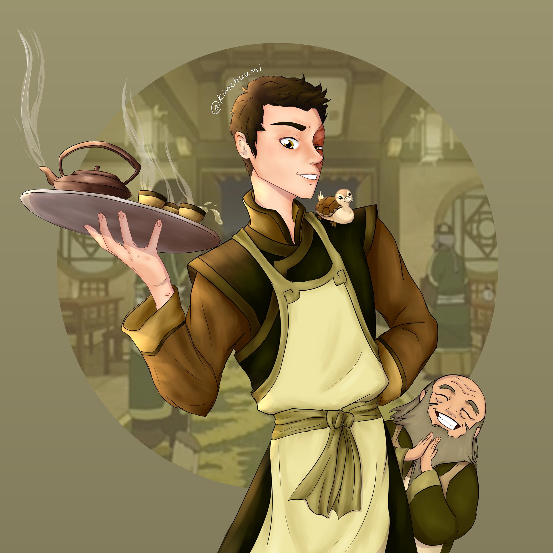 ArtStation Zuko Tea Shop