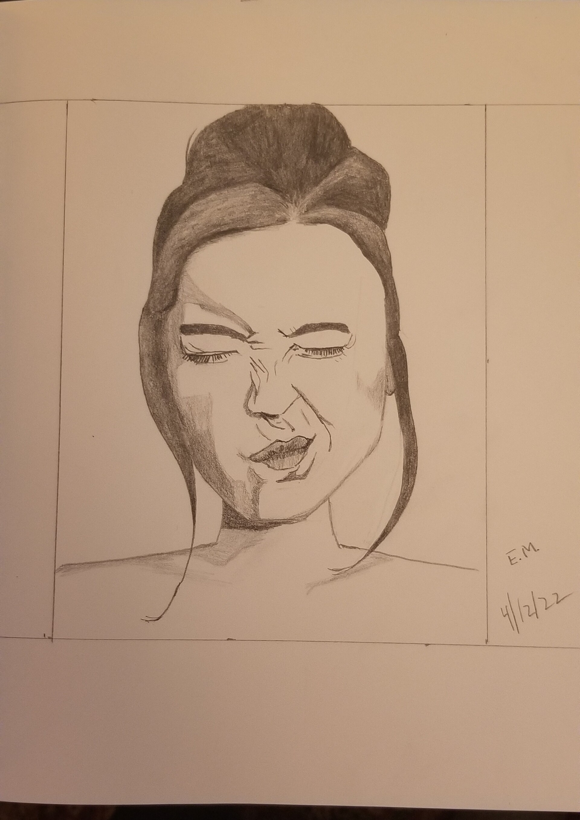 ArtStation Graphite on paper