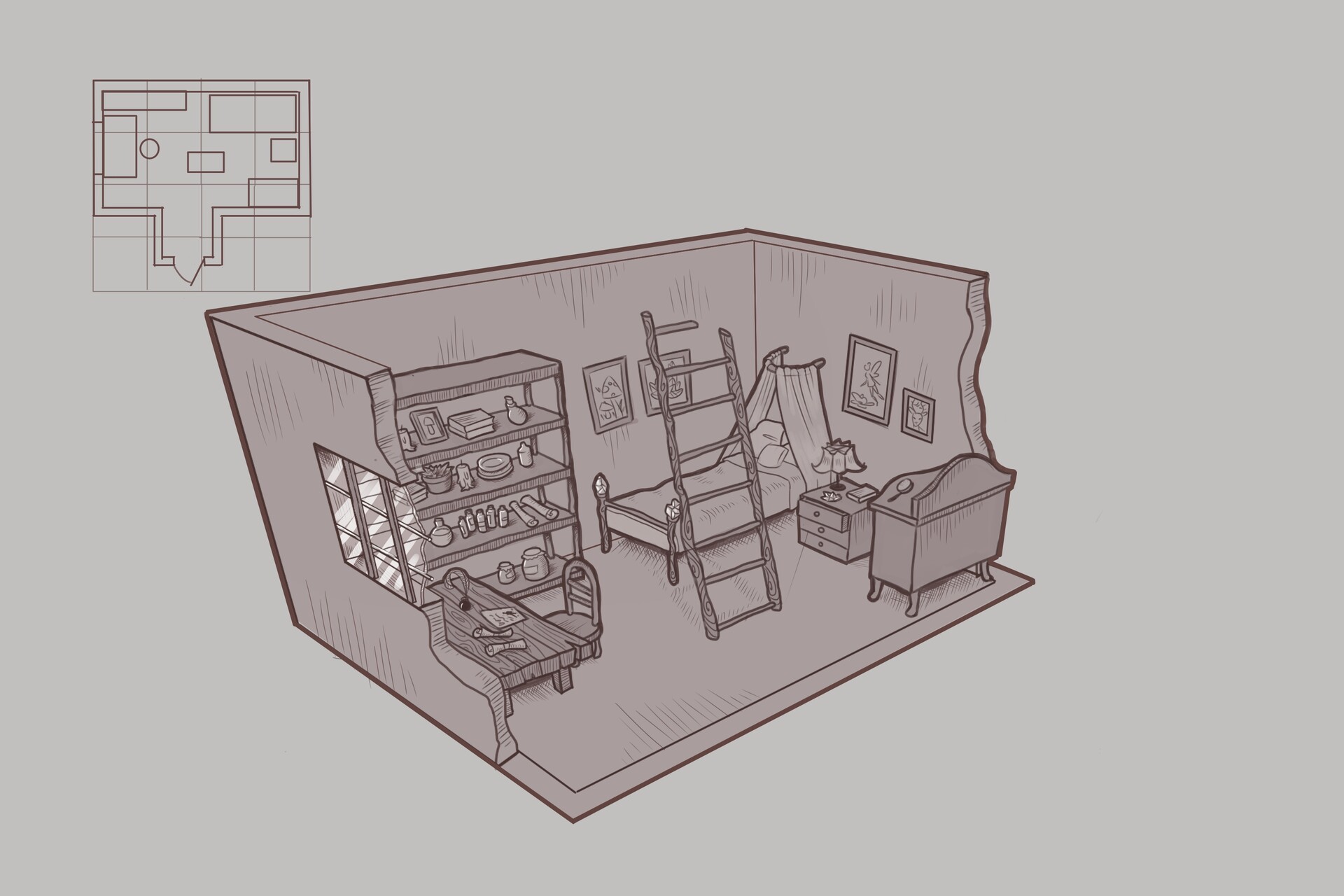 artstation-interior-of-the-fairy-house