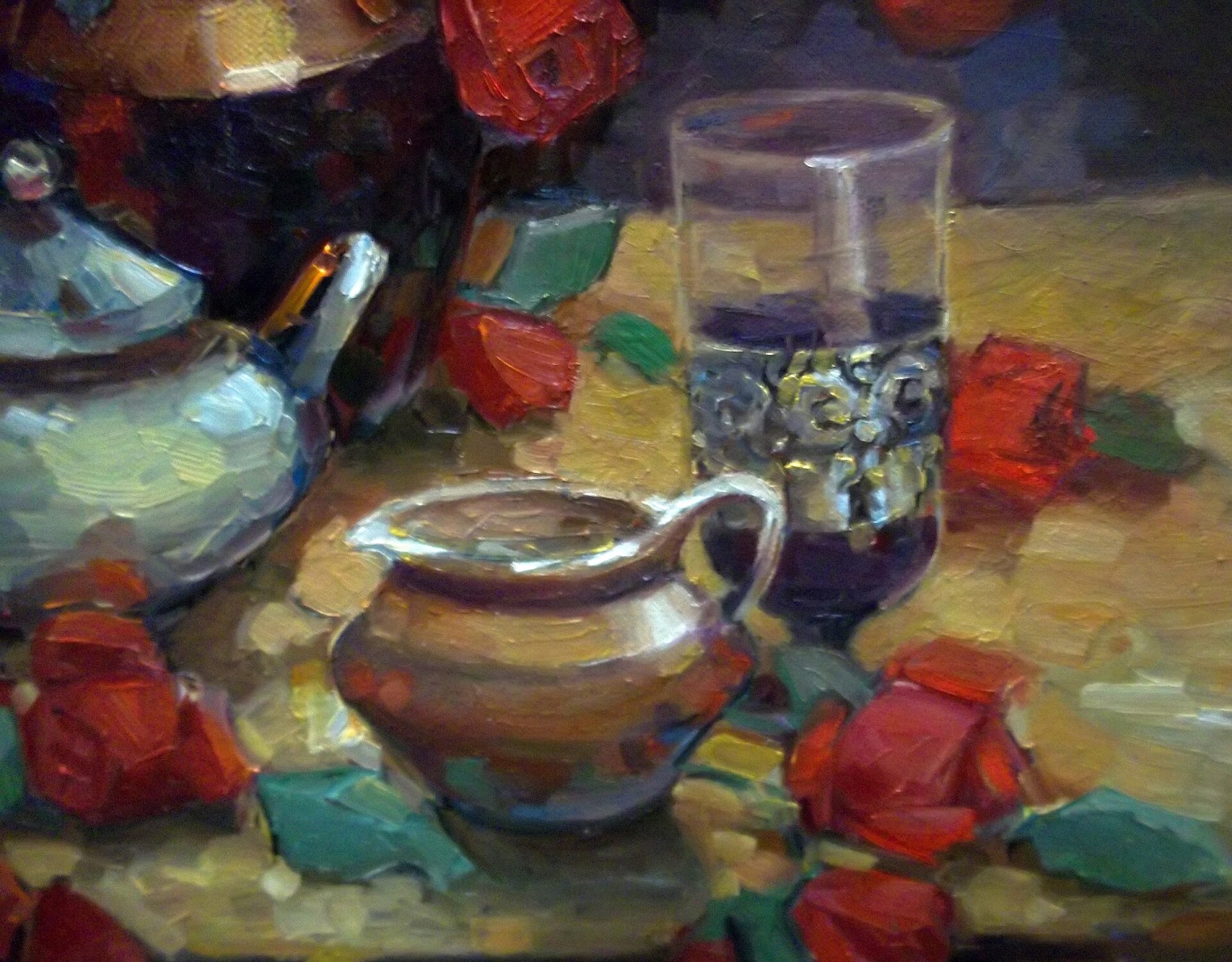 ArtStation - Silver and red.