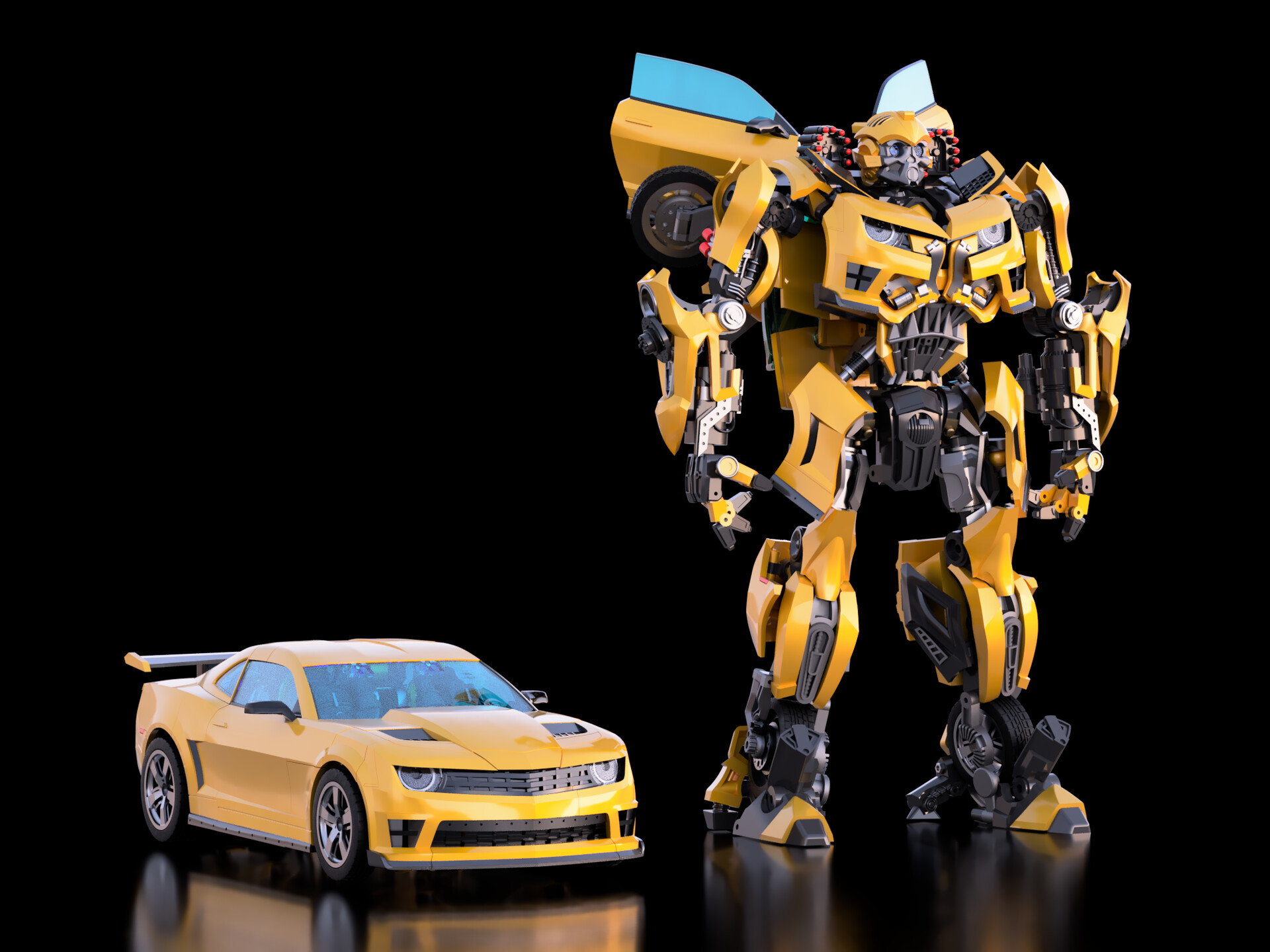 ArtStation DotM Bumblebee