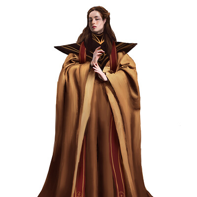 La draws female cleric of ohtaos iteration 1 png