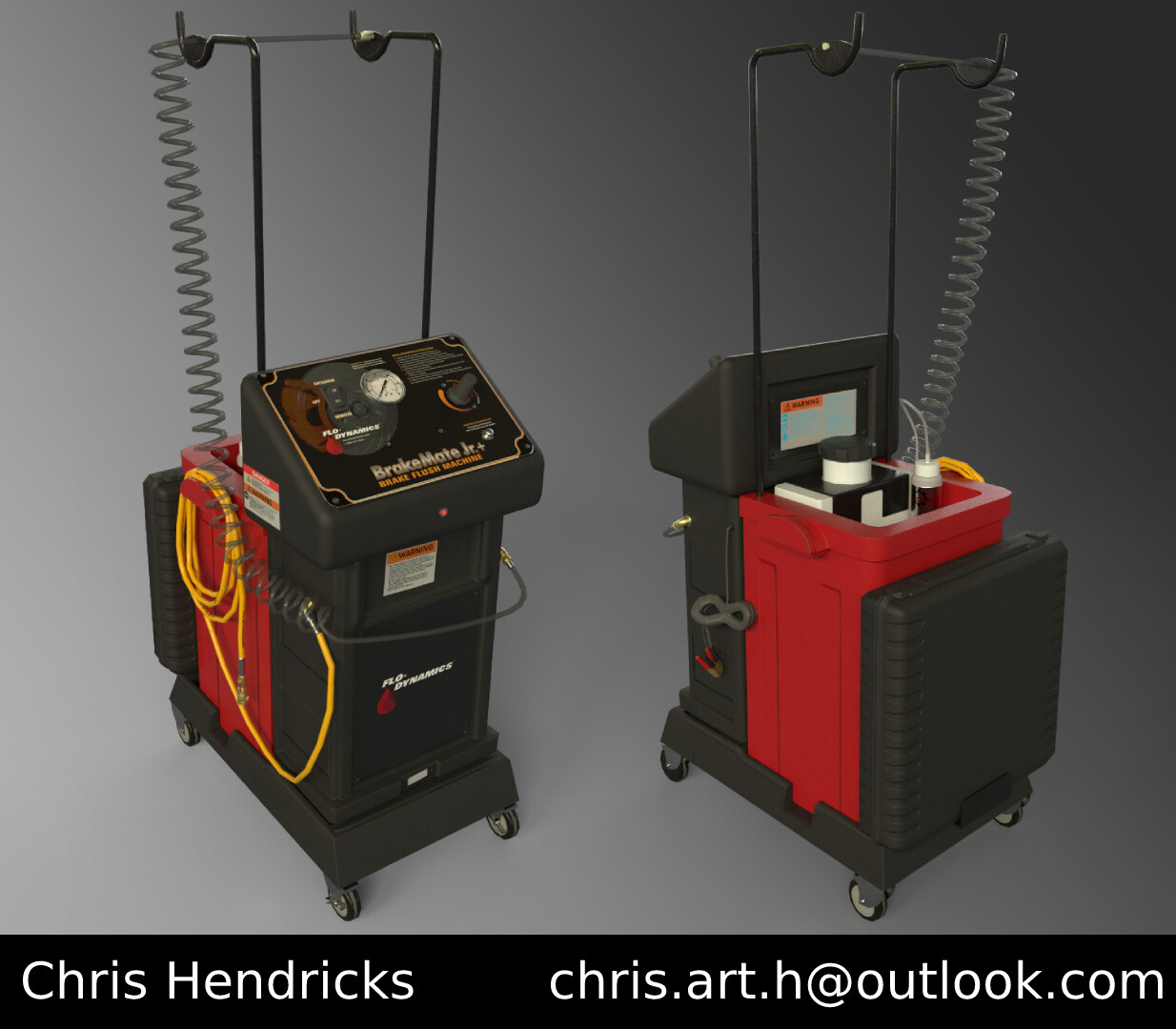 ArtStation Brake Flush Machine