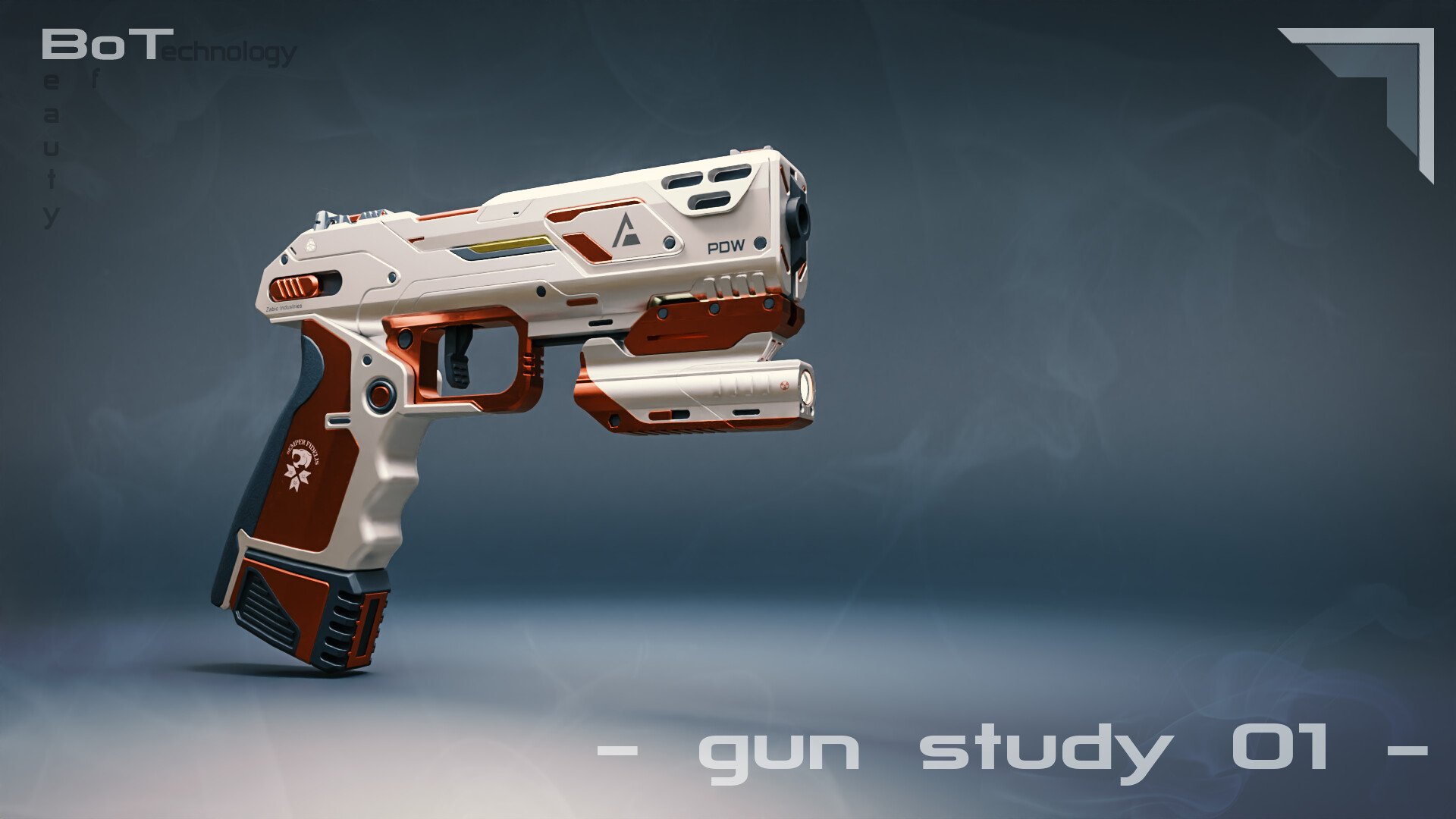 ArtStation BoT GunStudy 01