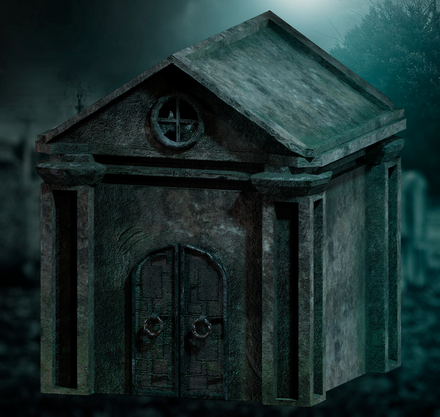 ArtStation Cemetery Building