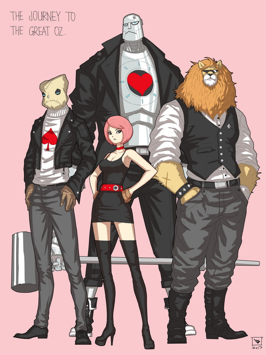 Lv.6 - oz绿野仙踪队, image size:900x1200