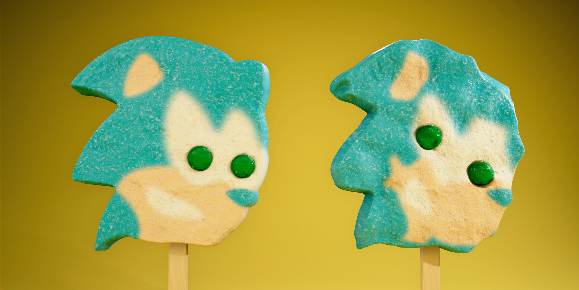 Ryan Dao Sonic the Hedgehog Ice Cream