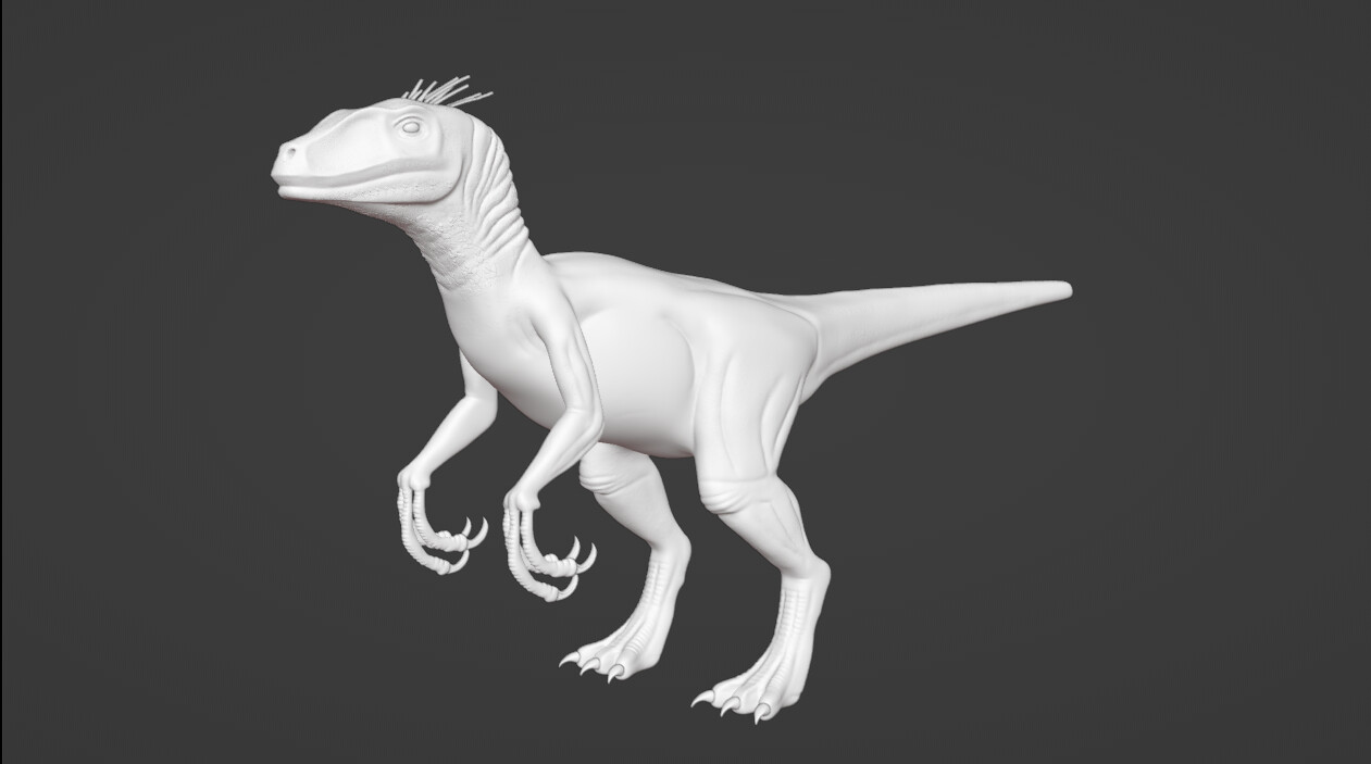 ArtStation - Velociraptor