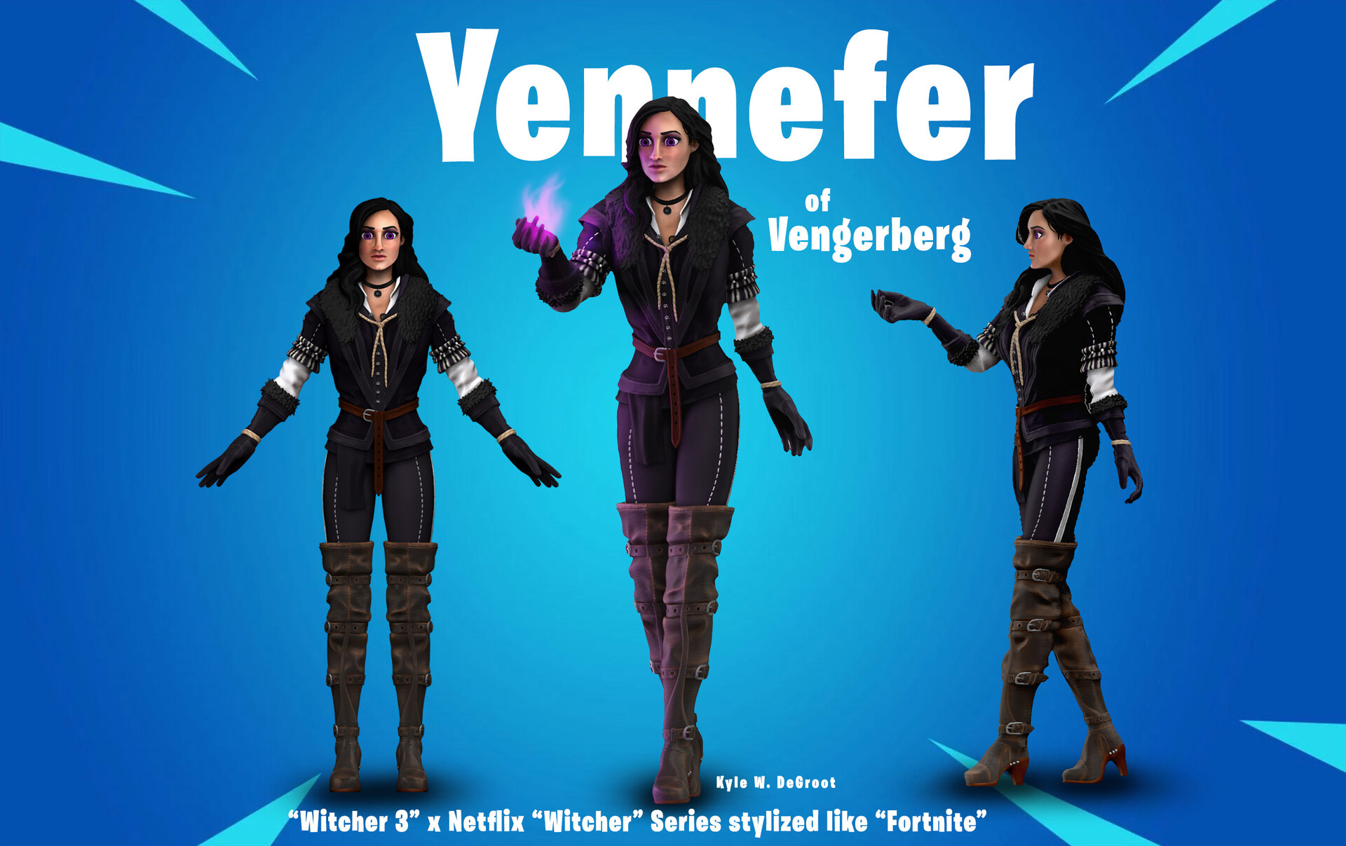 Fortnite Yennefer of Vengerberg Skin