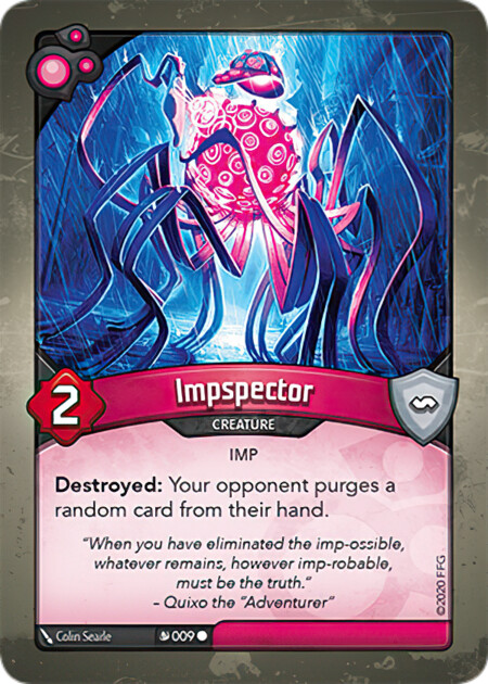 Colin Searle - Keyforge: Impspector