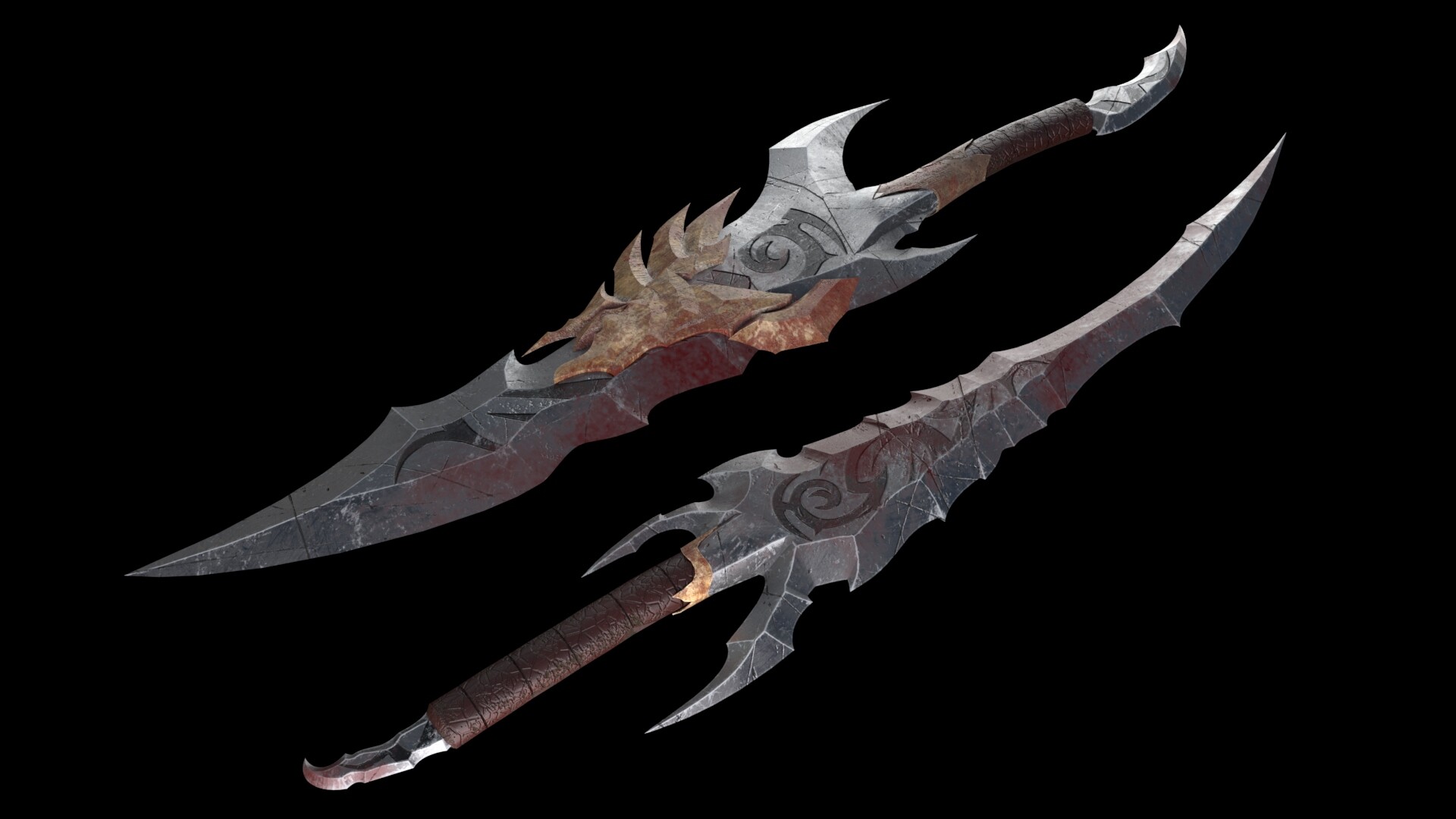 ArtStation - Stylized Daggers