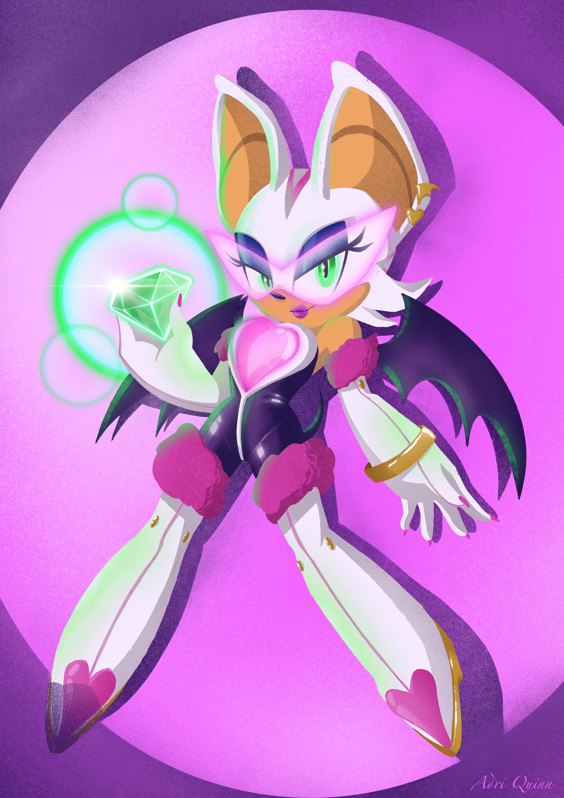 The Ethical Implications Of Rouge The Bat HENTAI Fan Art