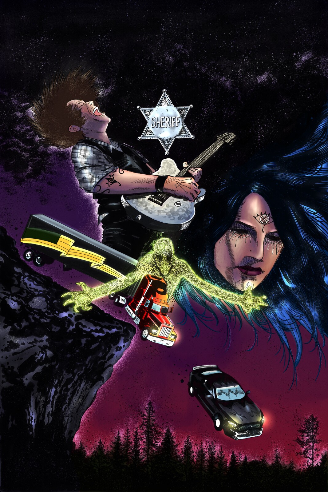 Writer is Lawrence Goodman 
Artist is Kay
Letters are Nikki Powers
Color by me 