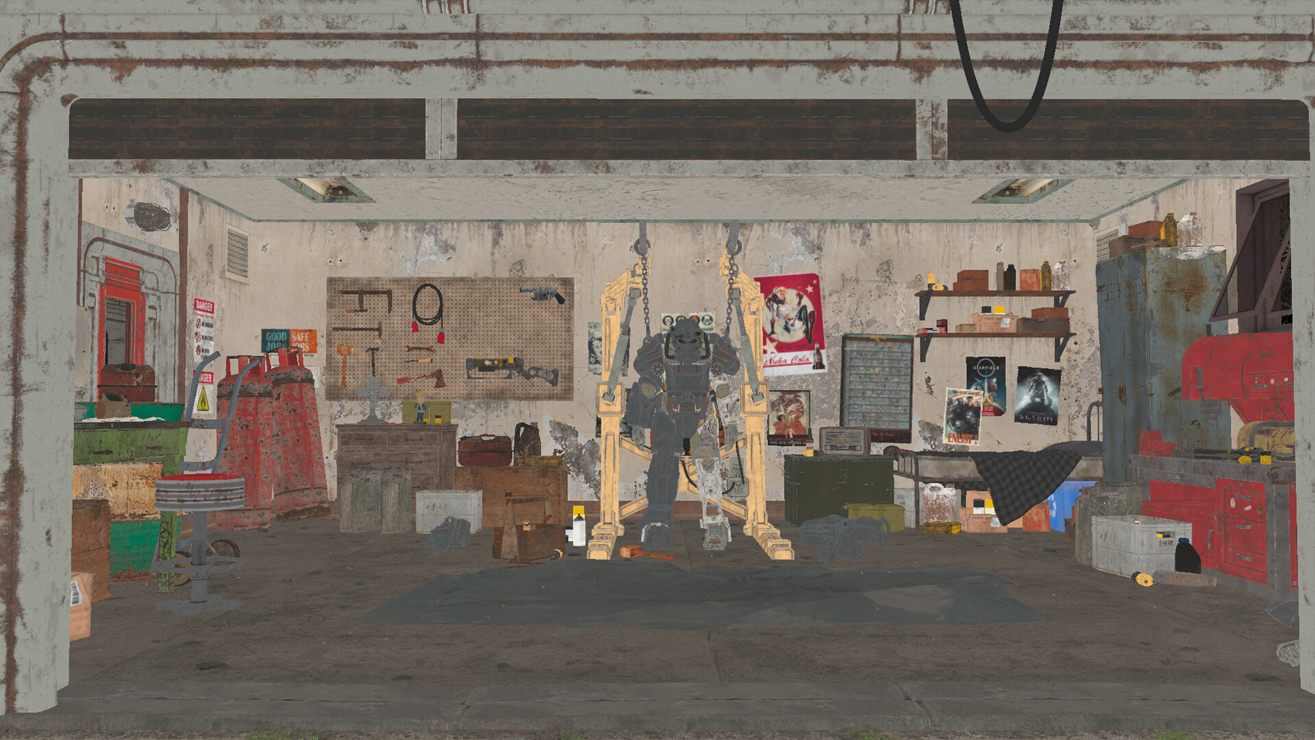 Andrew Gebert - UE5 Fallout 4 Fanart - Red Rocket Interior