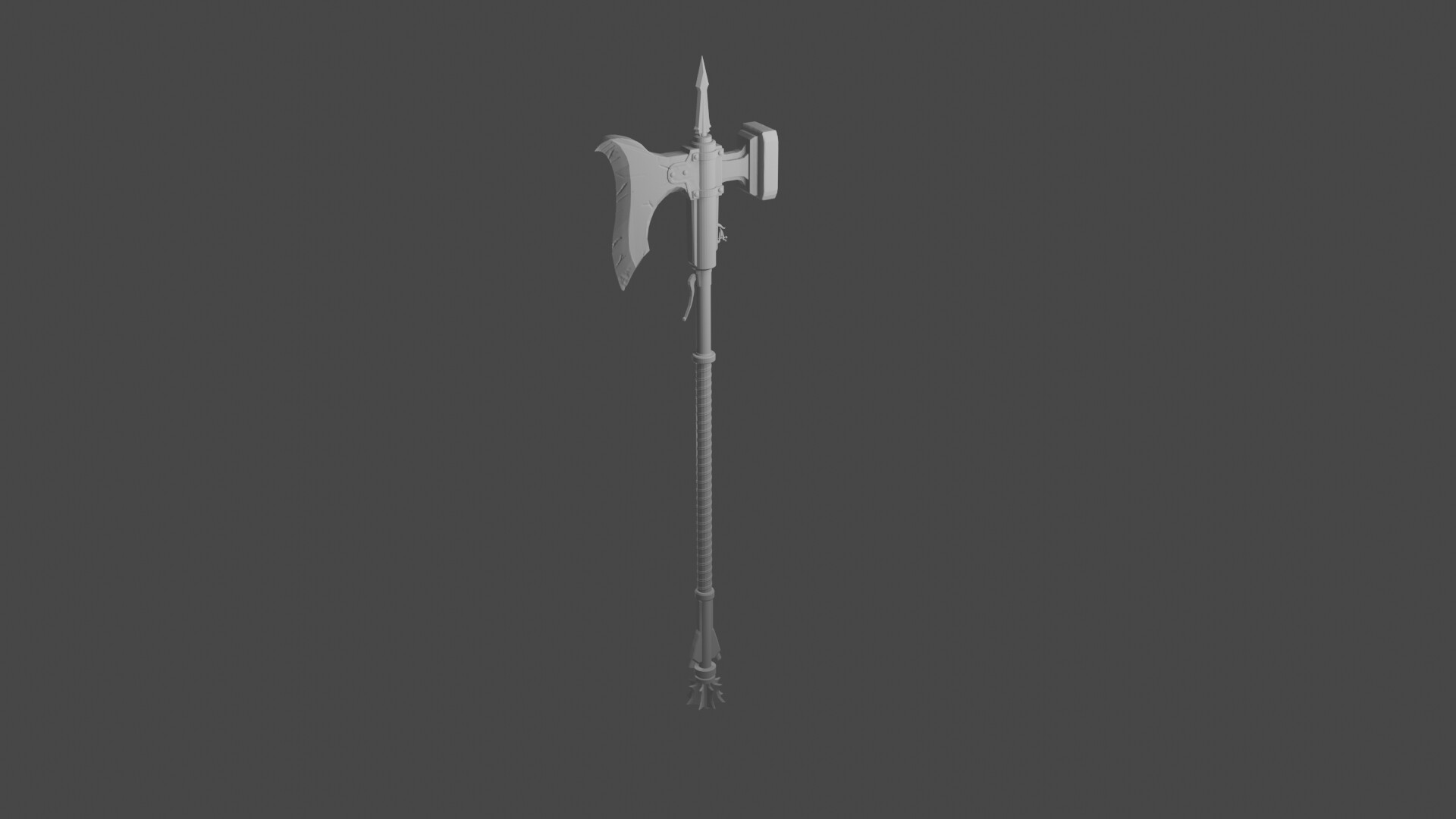 ArtStation - Mega Halberd design