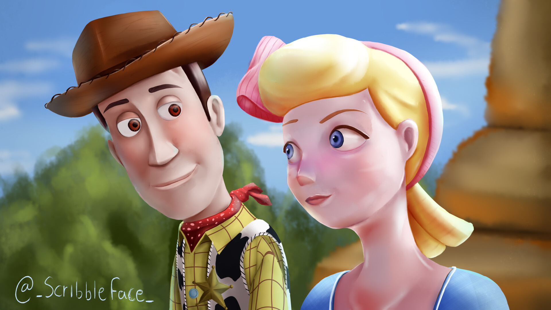 ArtStation Toy Story 4 fanart