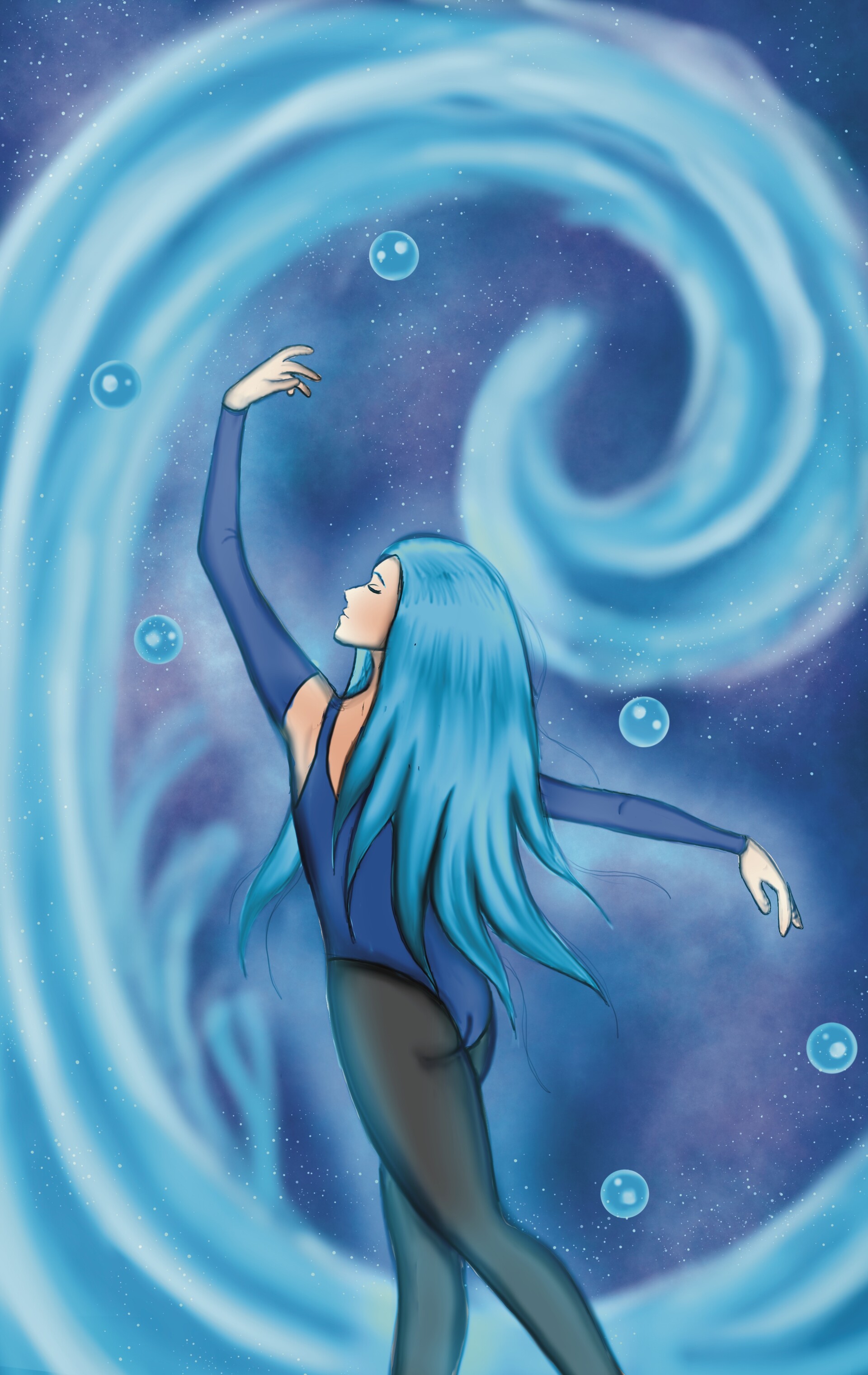 ArtStation Aelia the Water Dancer