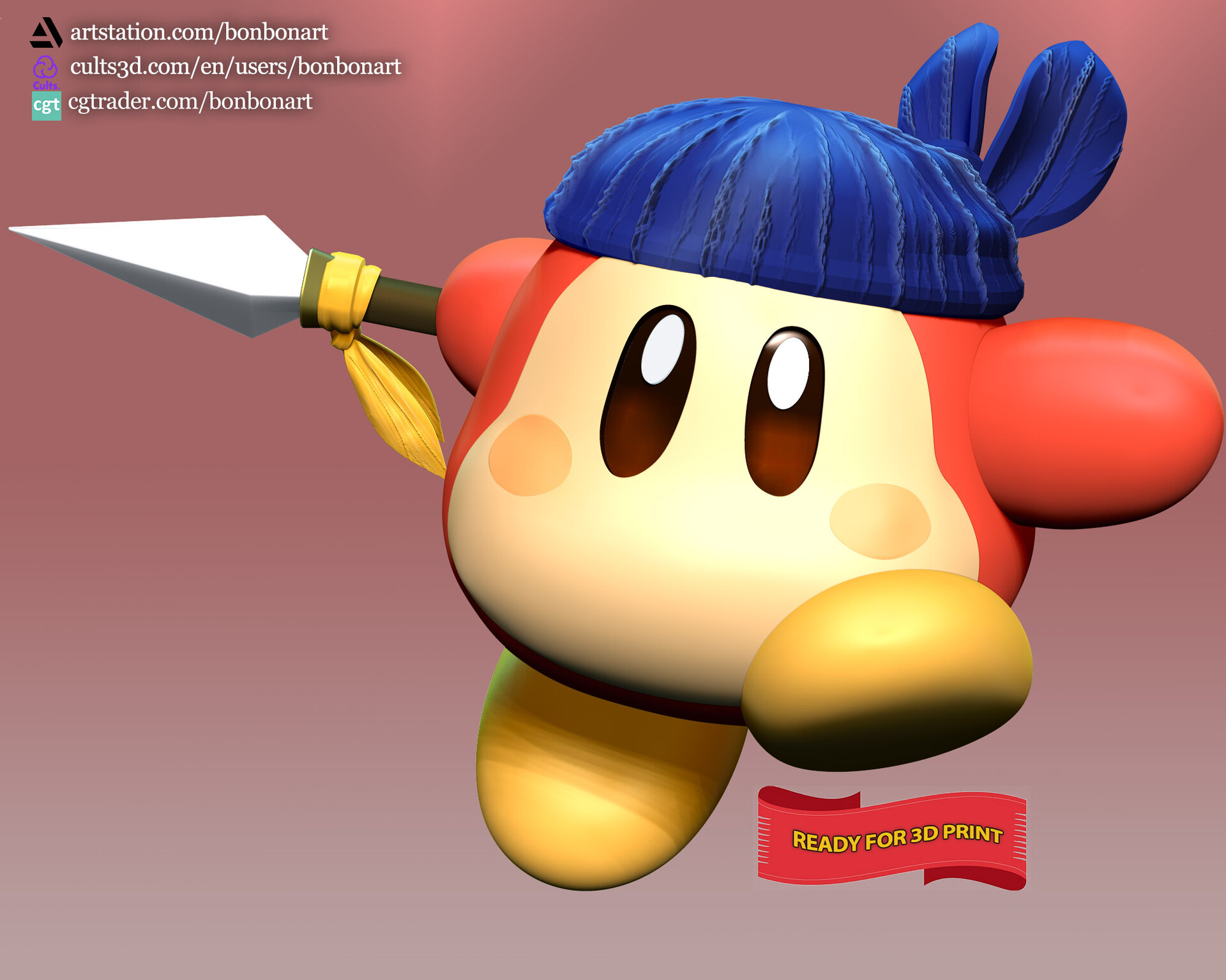 ArtStation Bandana Waddle Dee