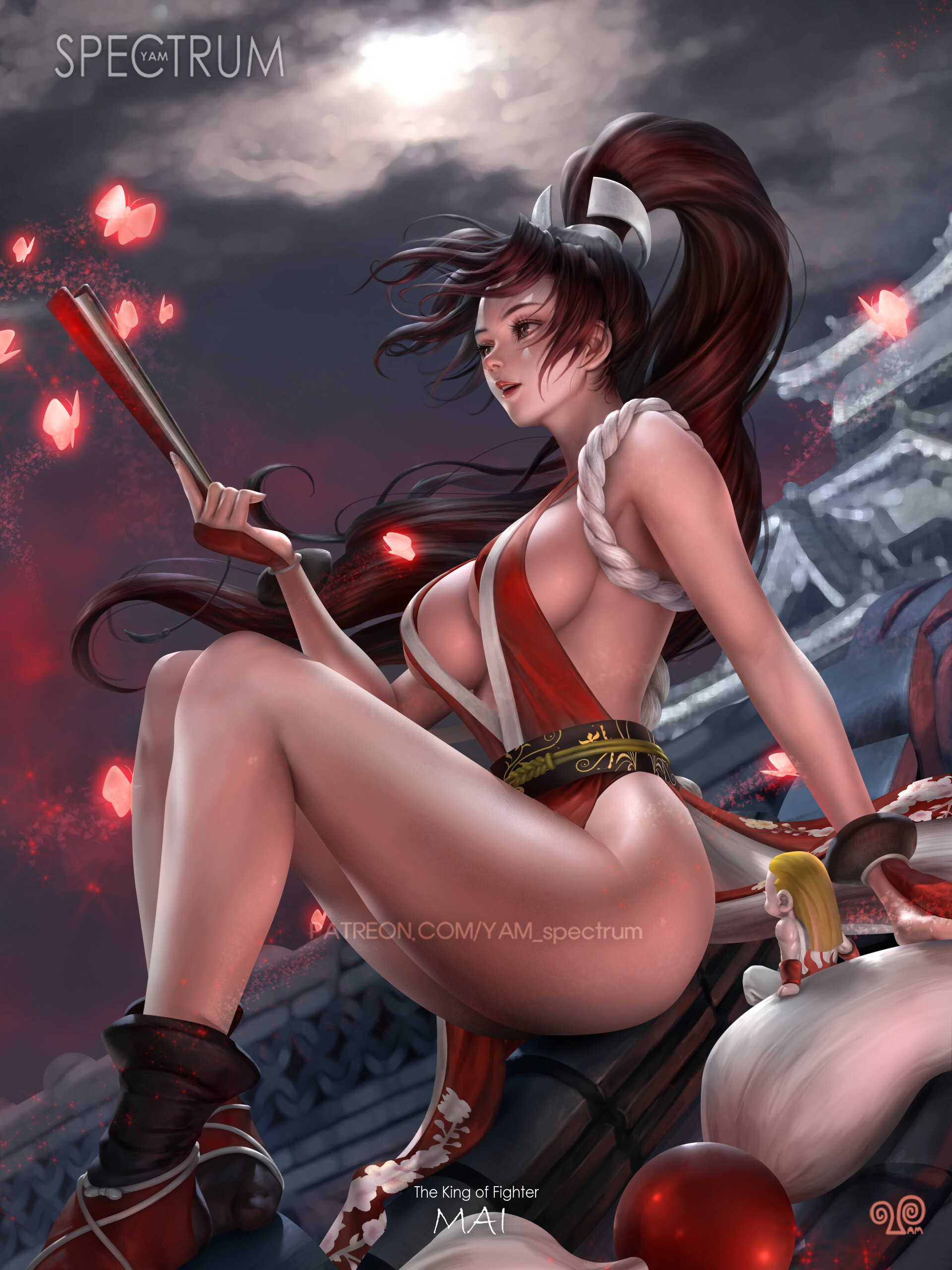 Shiranui Mai (The King Of Fighters) by yam spectrum. Shiranui Mai, The King Of Fighters