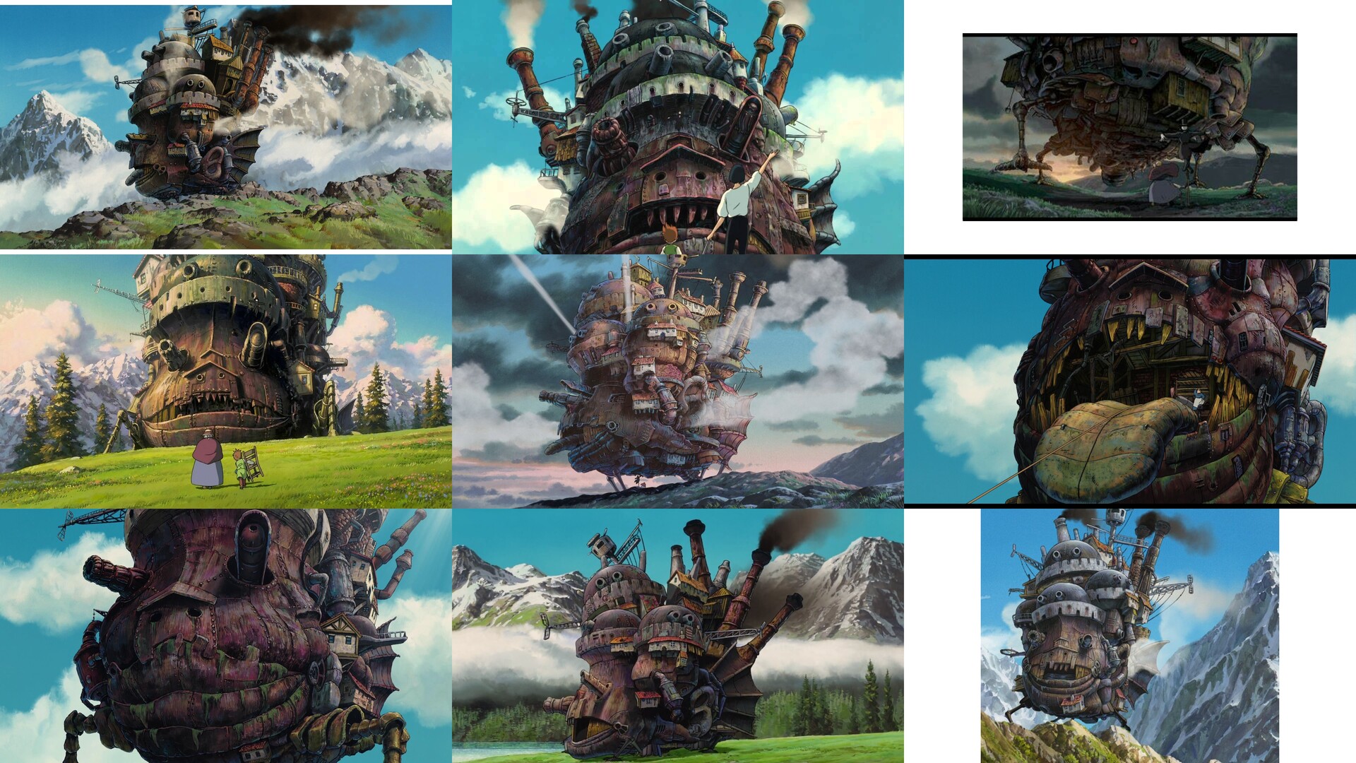 ArtStation Howl's Moving Castle