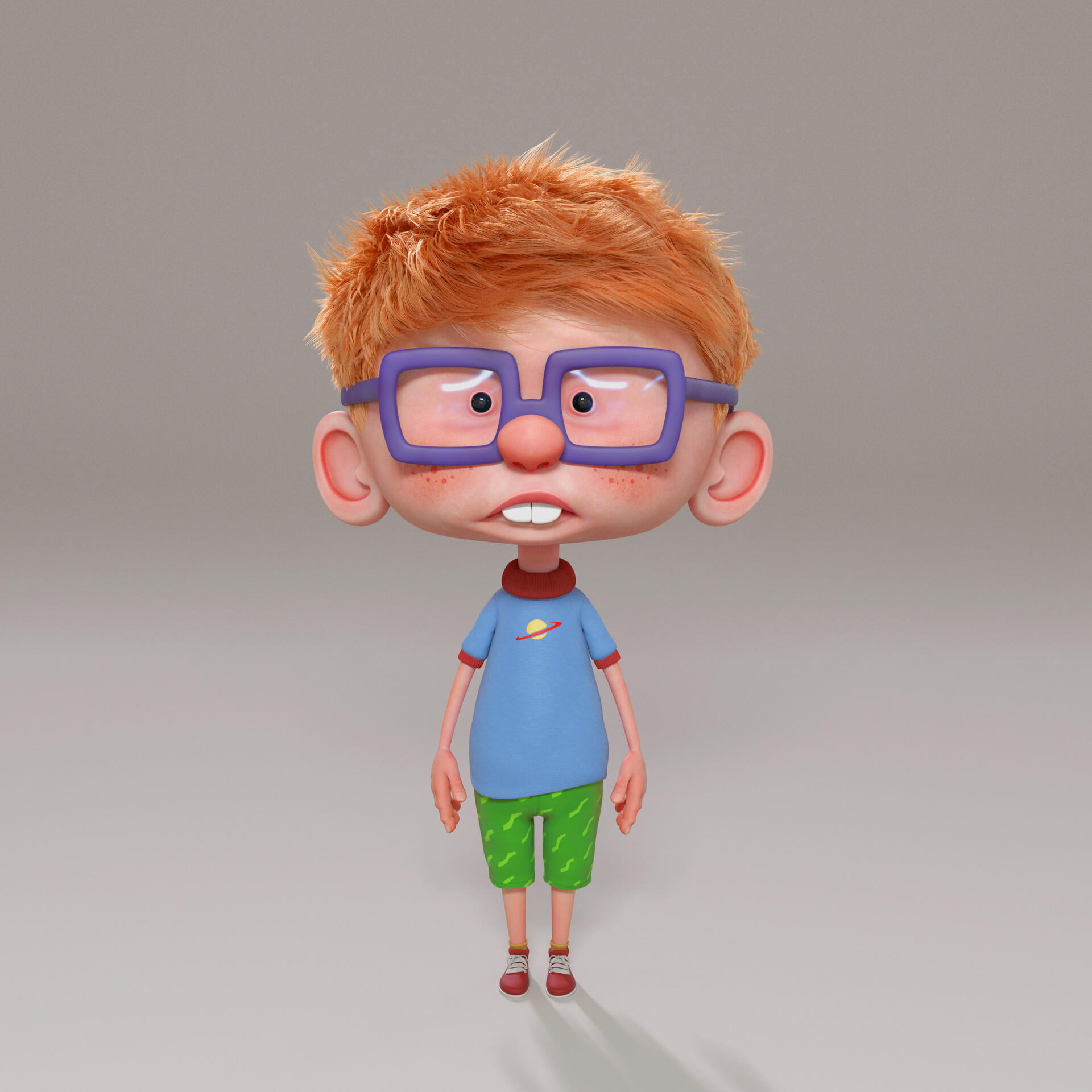 Artstation Chuckie Finster Rugrats