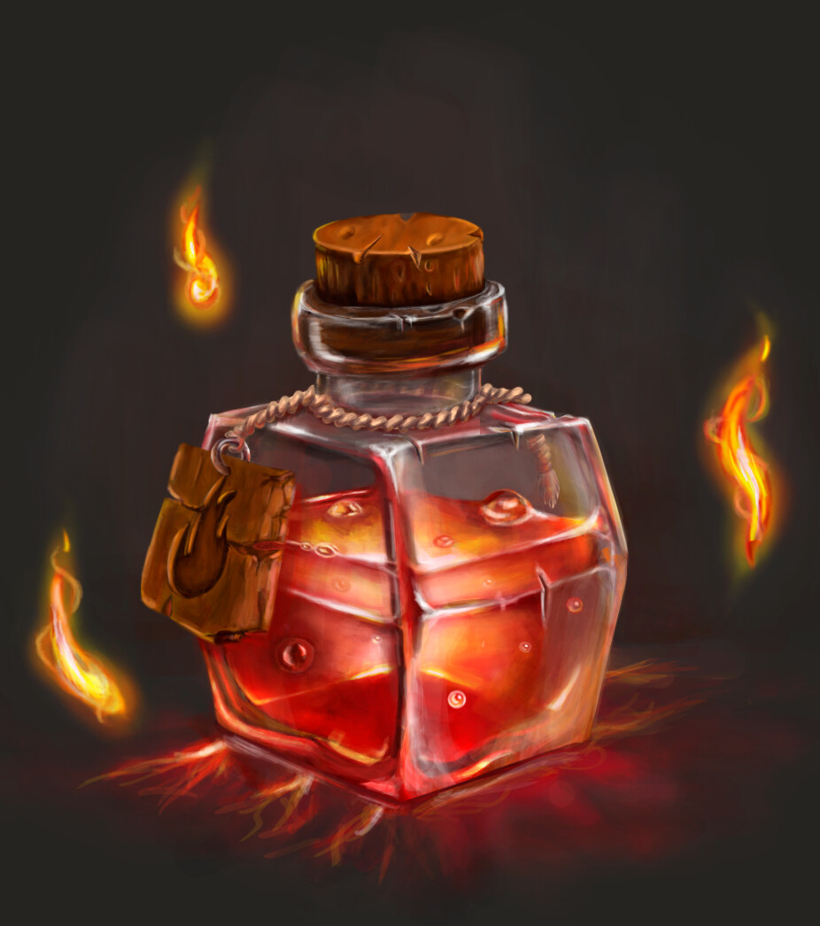 ArtStation Fire potion