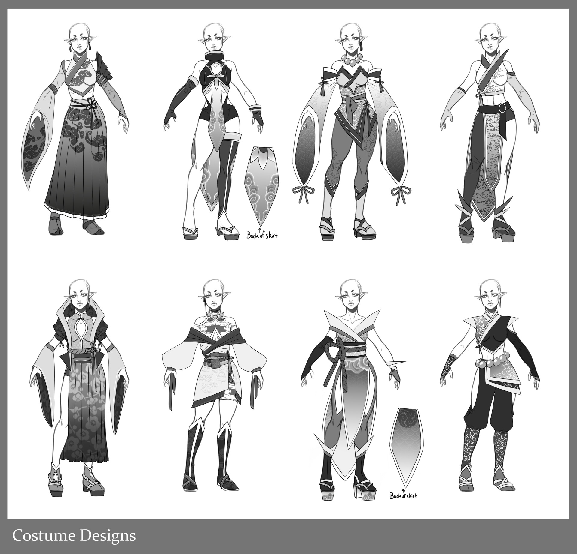 ArtStation - Oni Slayer character design