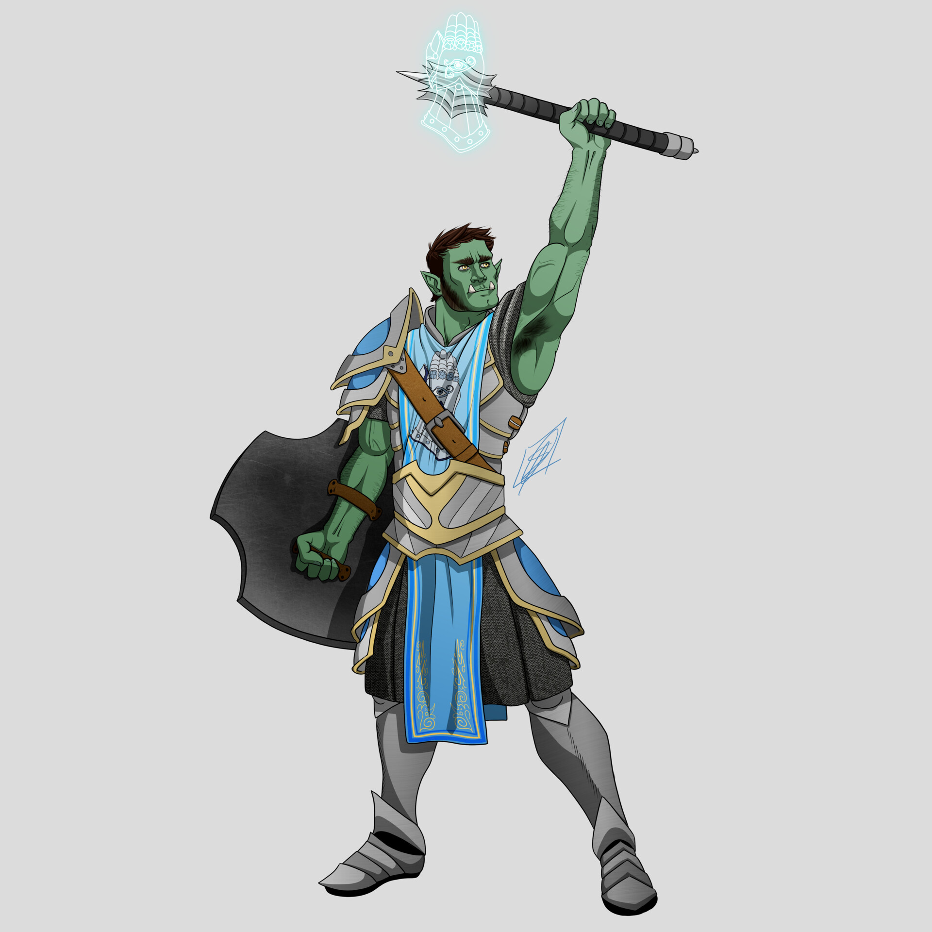 ArtStation Helm Cleric