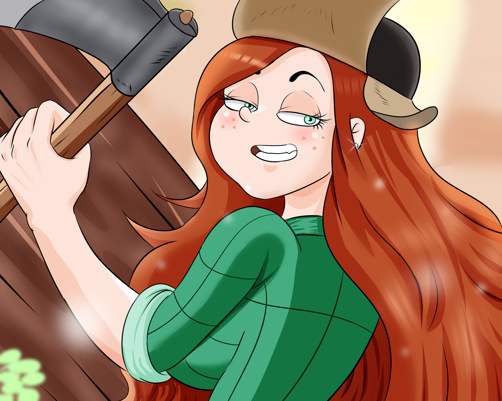 ArtStation Wendy Corduroy Redraw