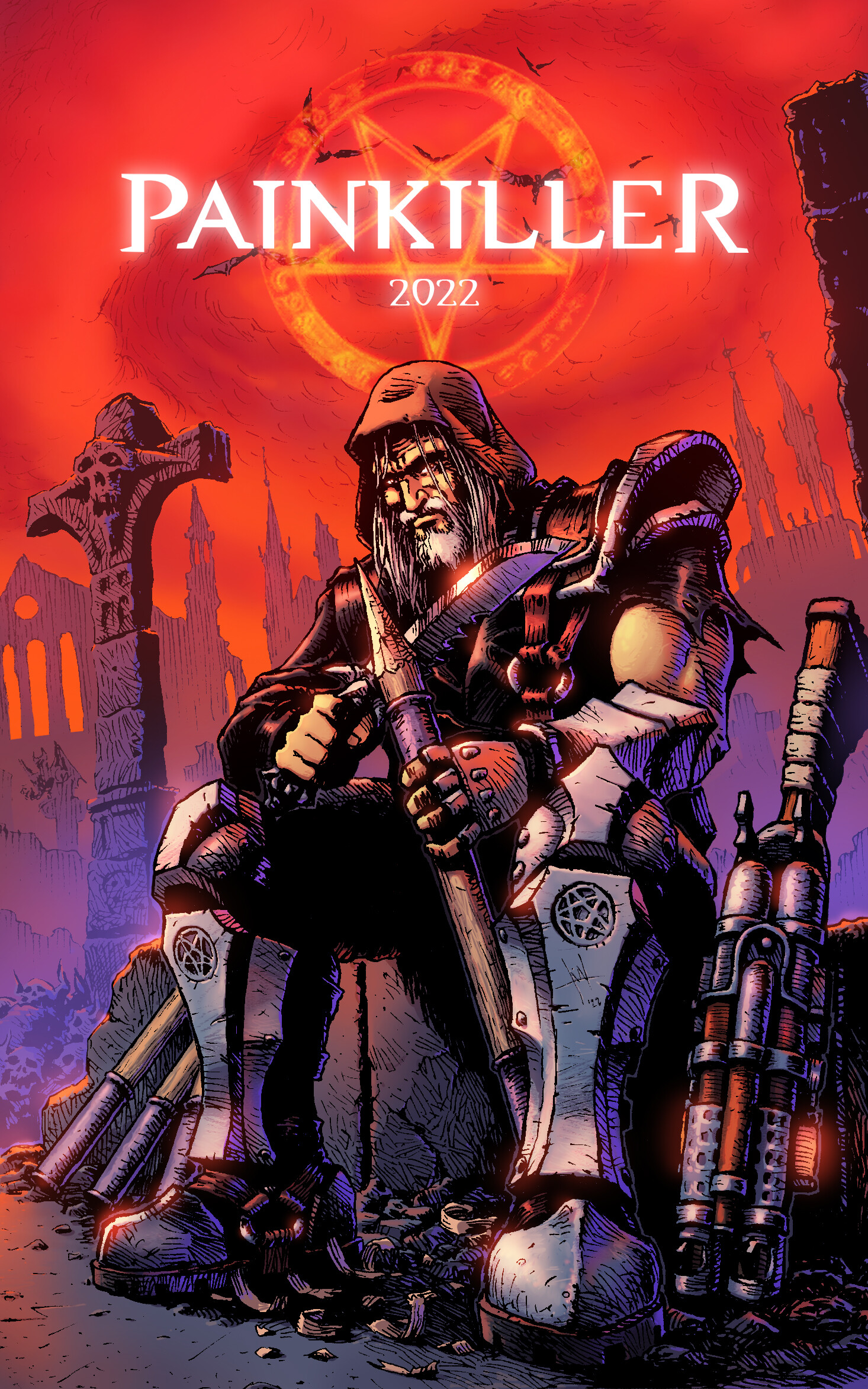 ArtStation Painkiller 20th anniversary