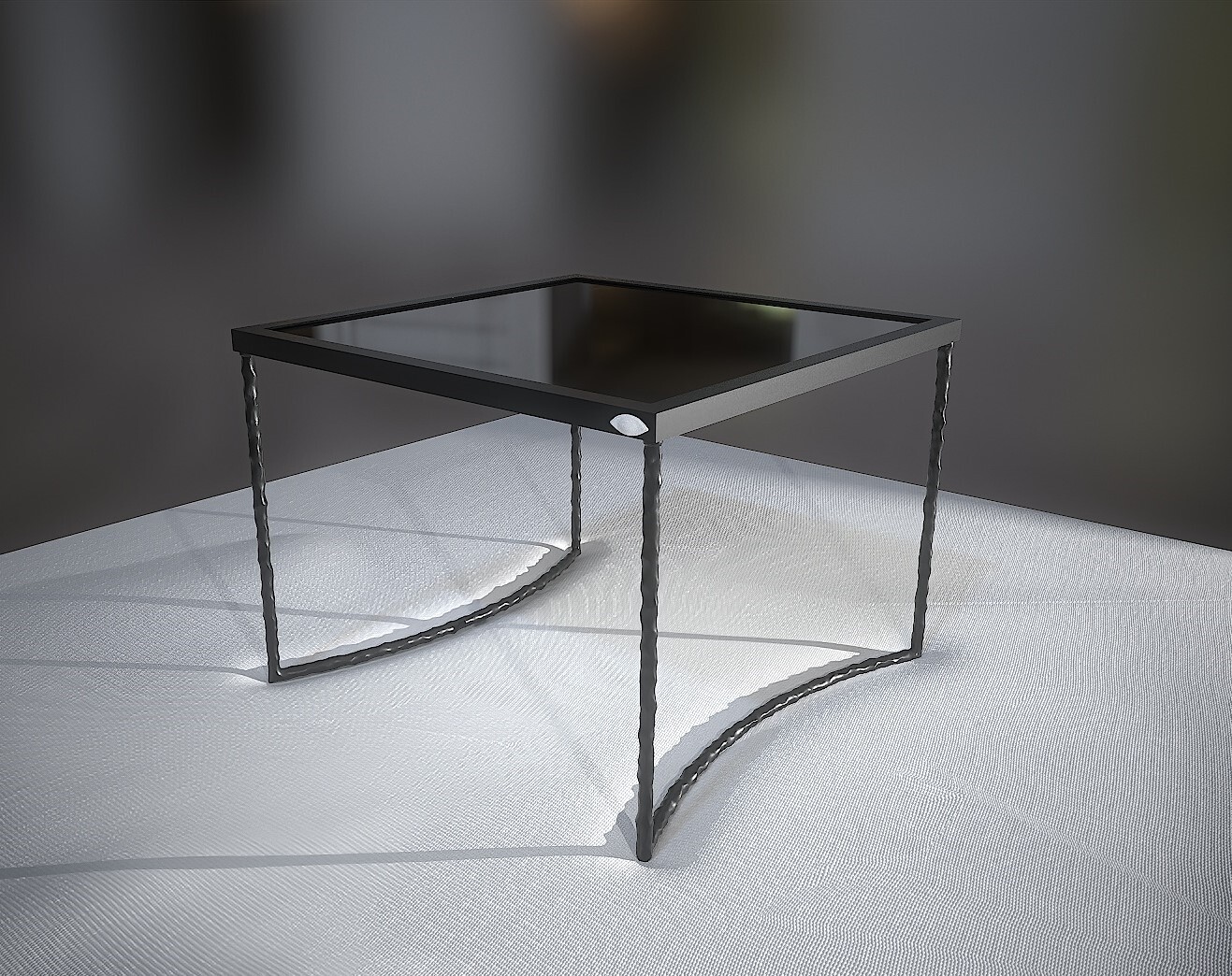 Shoulrhan/ Forged steel coffee table / Pascale BennaÏm