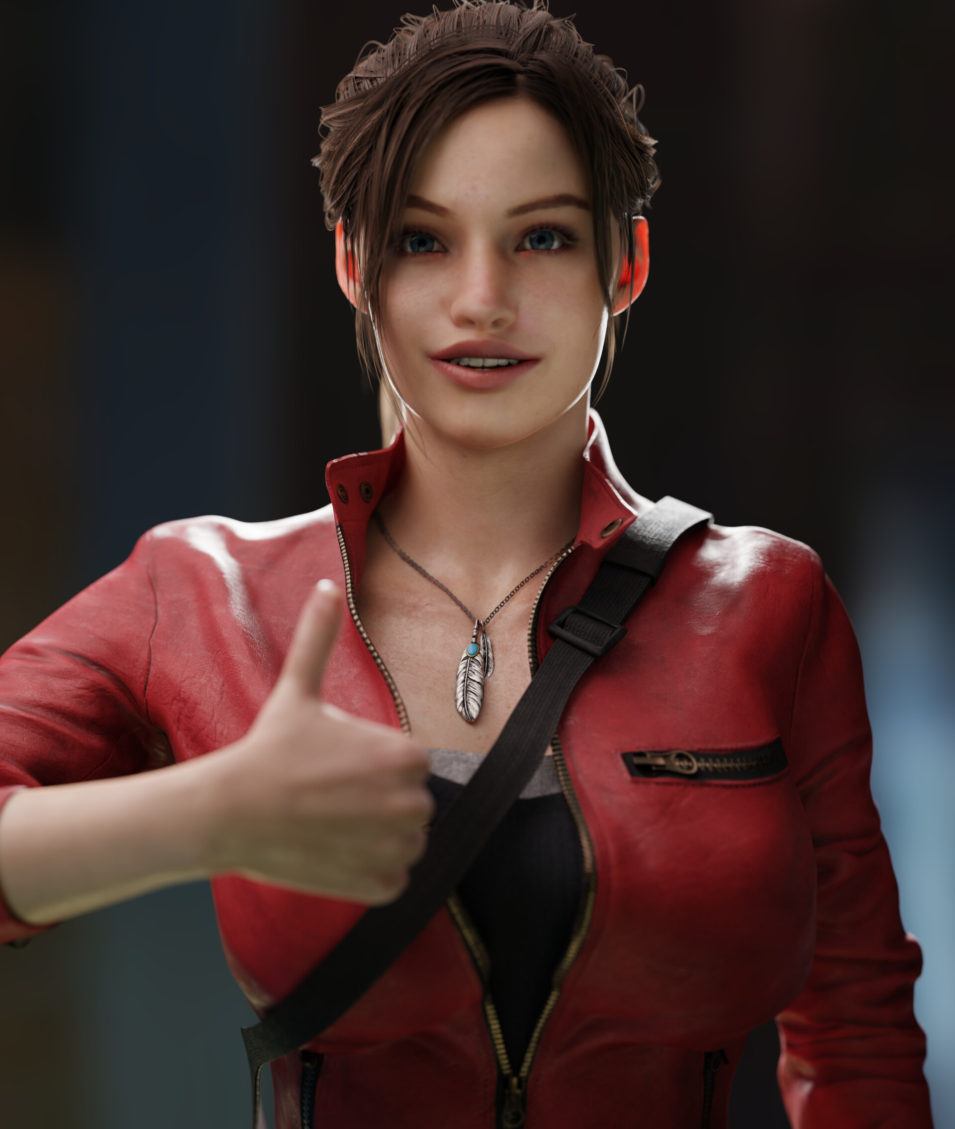 Artstation Resident Evil Claire Redfield 👍