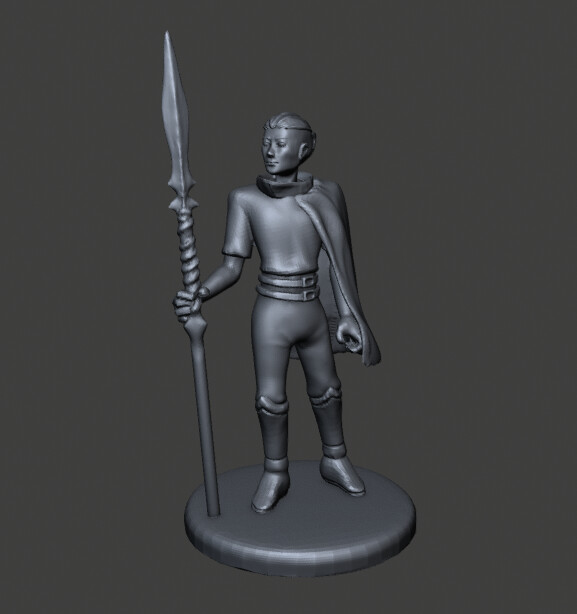 ArtStation - DnD Miniature Sculpt