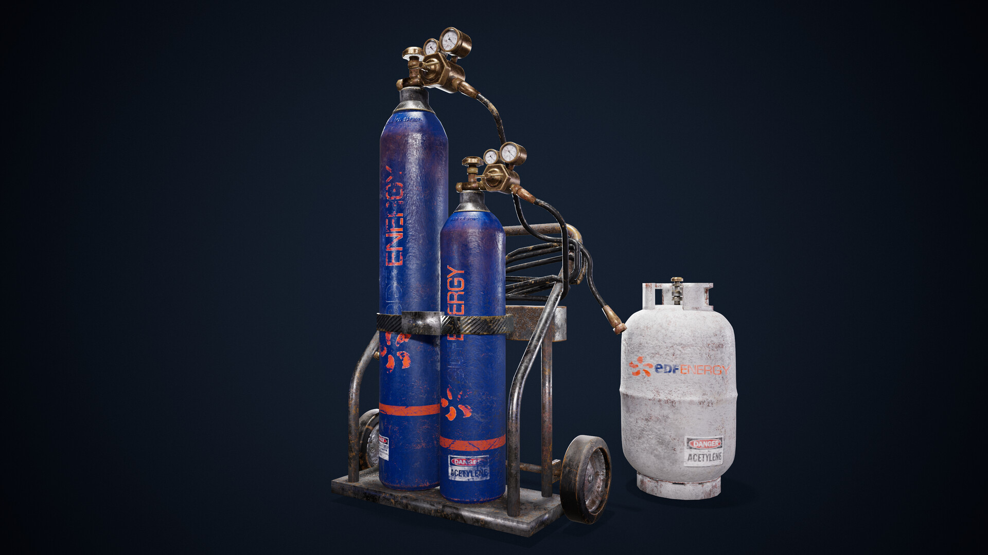 ArtStation Oxygen Cylinders