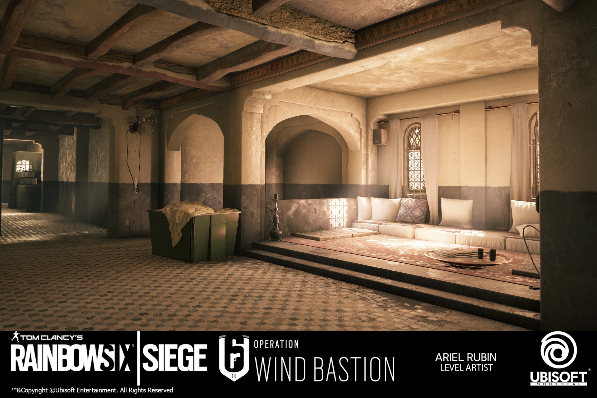 ArtStation - Rainbow Six: Siege Fortress Map