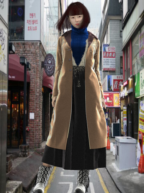 ArtStation - TRUGEN'S KOREAN WINTER STYLE OUTFIT