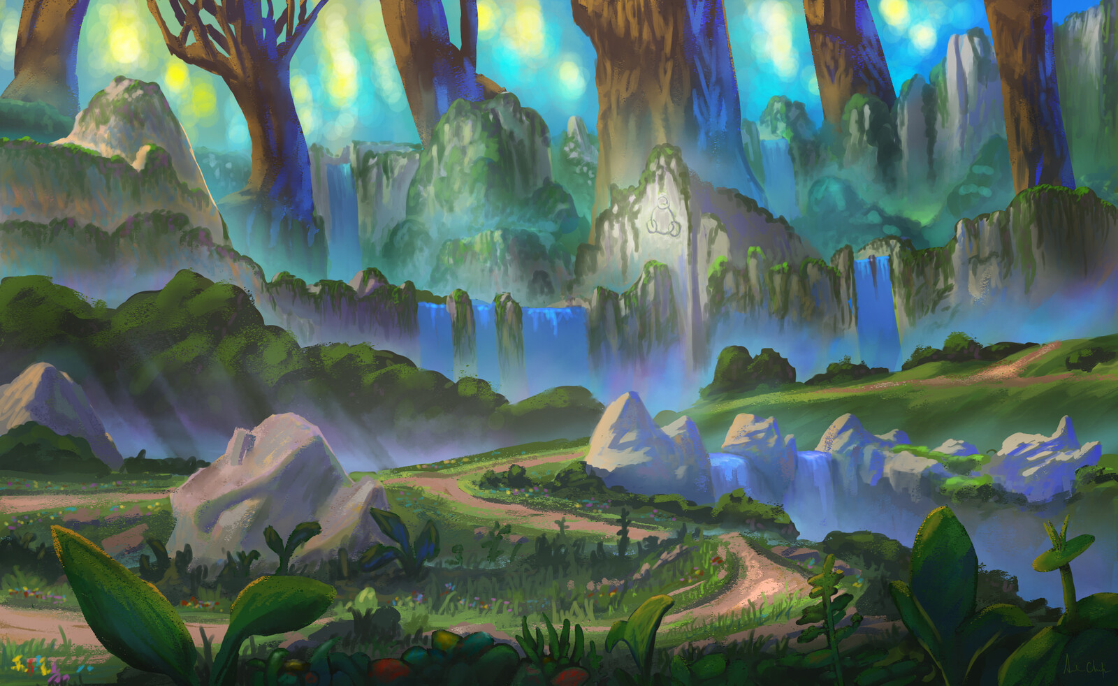 Forest Oasis - key art, untitled project