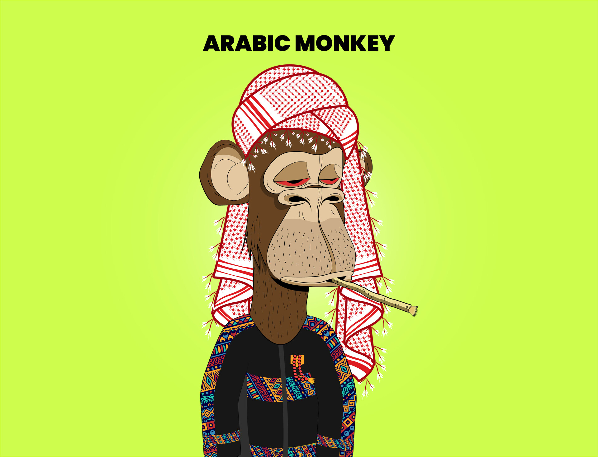 ArtStation Arabic Monkey Ape NFT