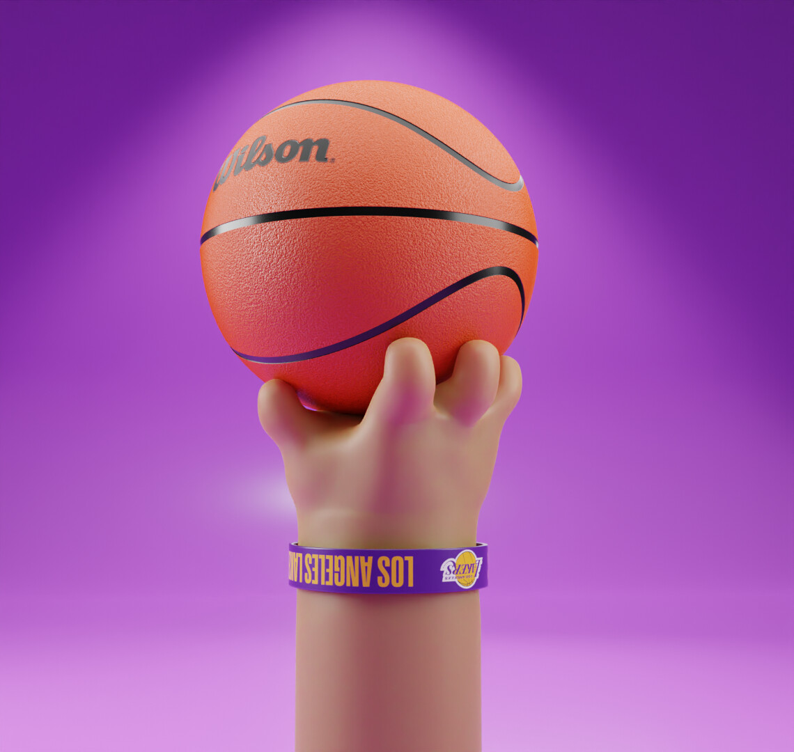 ArtStation Basketball Hand!!