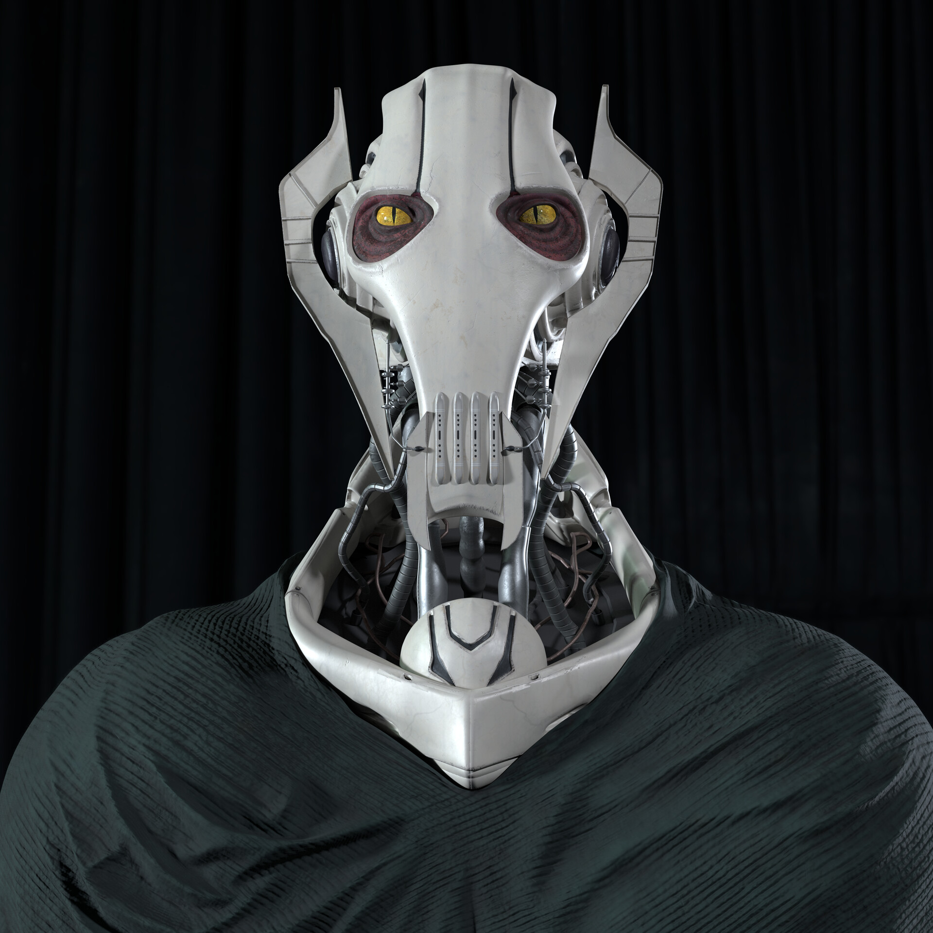 general grievous face under mask