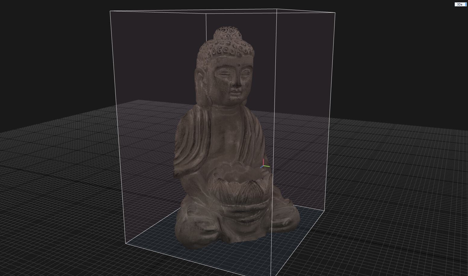 Reality Capture results of Buddha #1