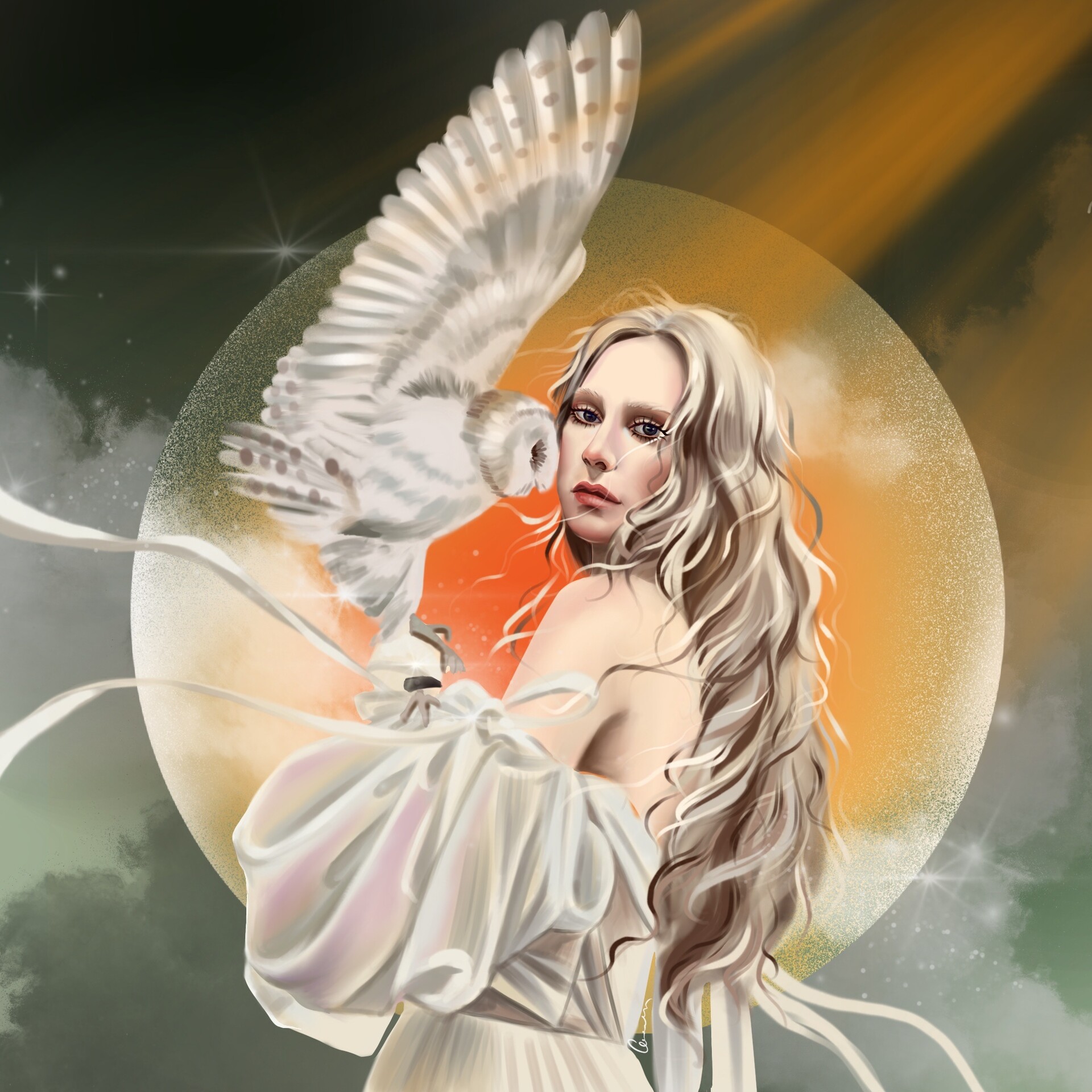 ArtStation the fly girl