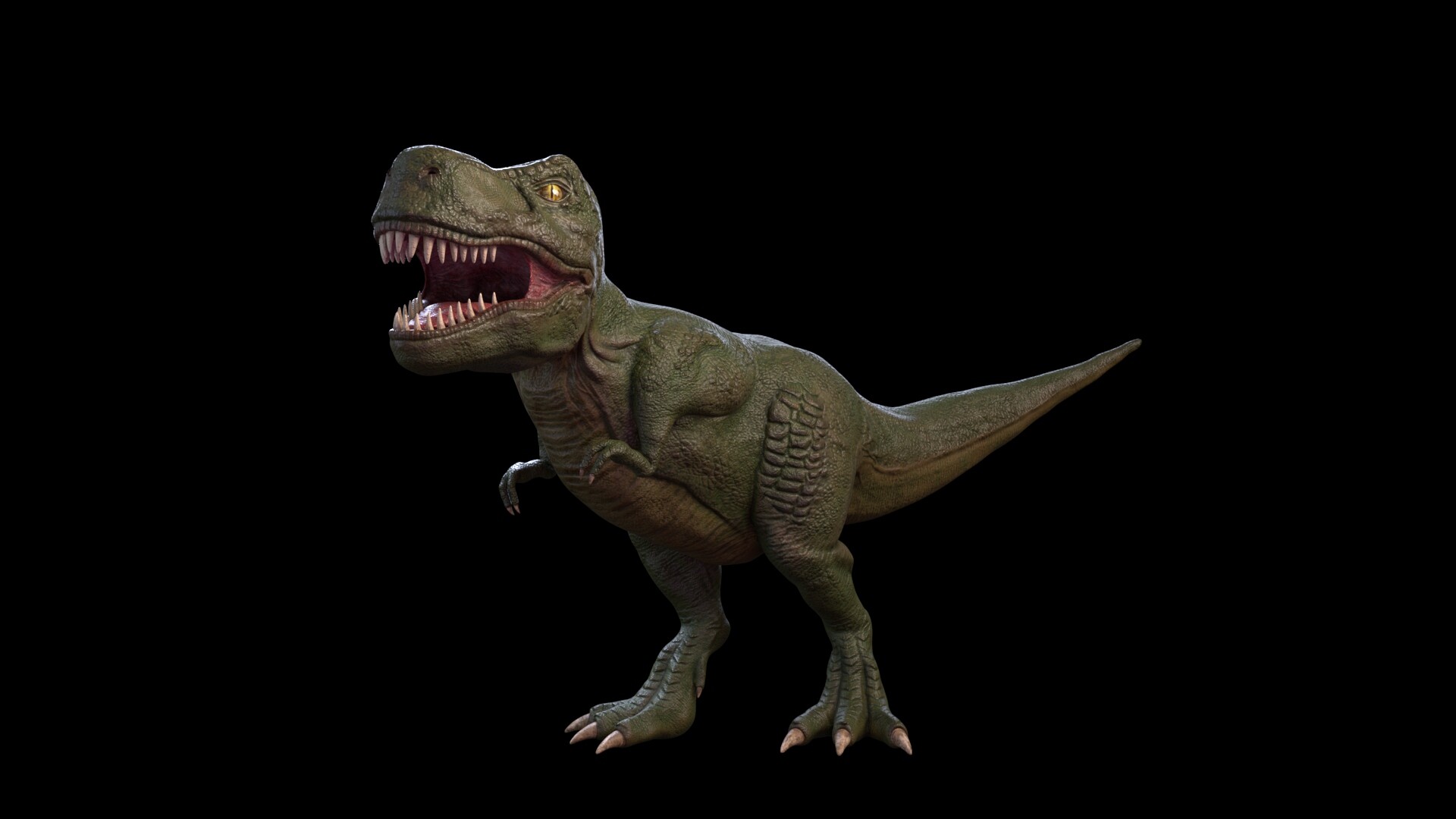 ArtStation - T-rex, Dinosaur