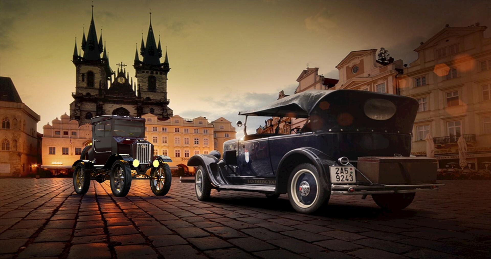 ArtStation - Antique Car