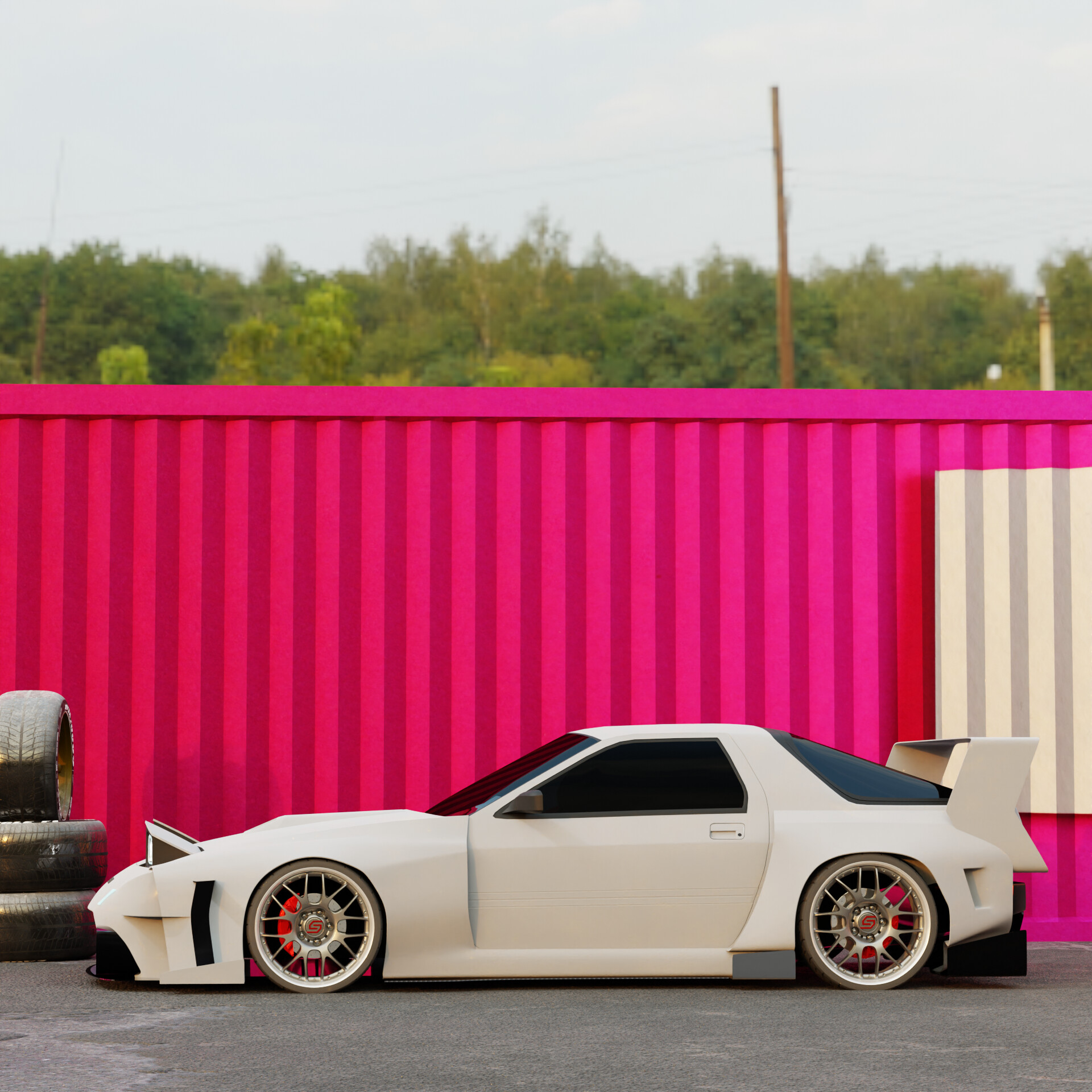 Fc Rx7 Wide Body Kit