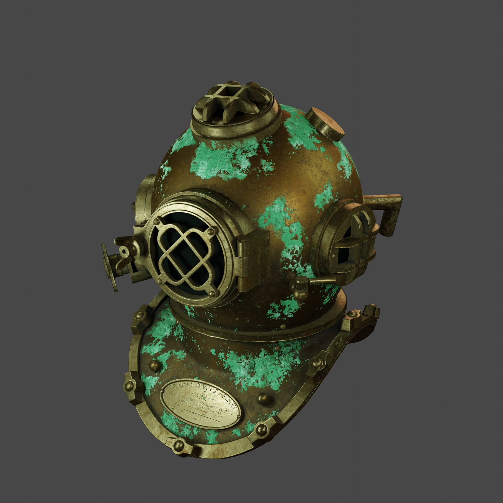 ArtStation Diving helmet