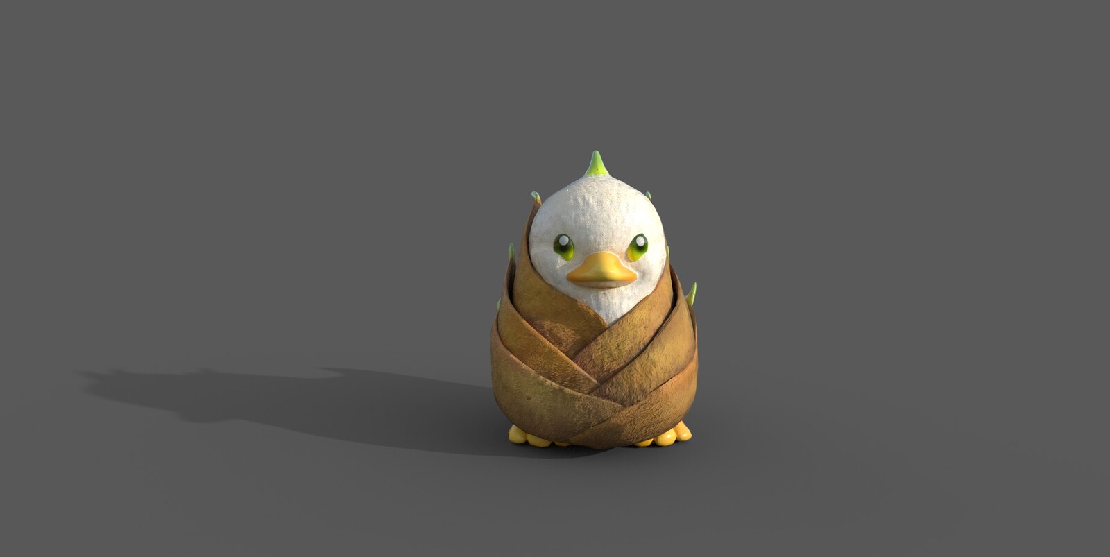Modelling in Maya, Textures and Render in Substance Painter