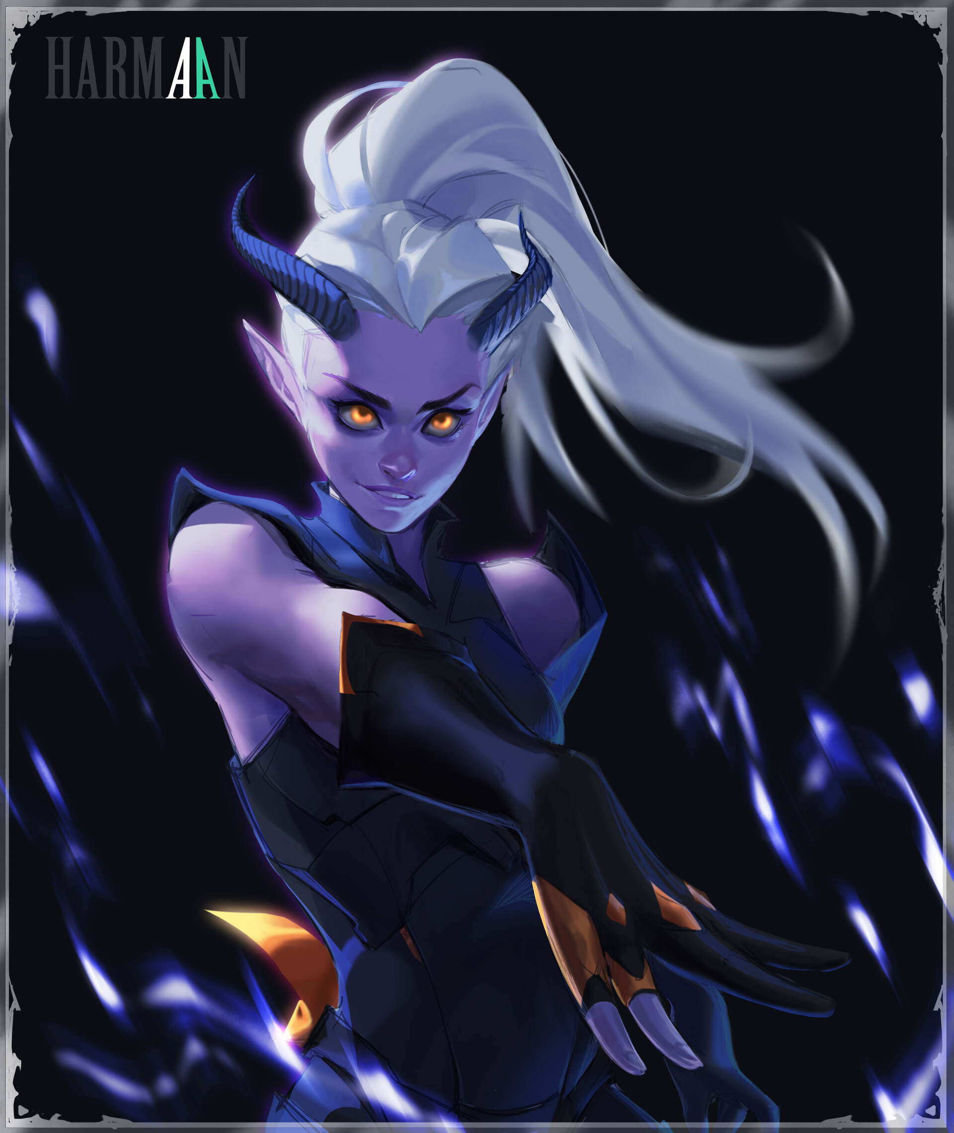 HARMAAN Art - Cute Tiefling